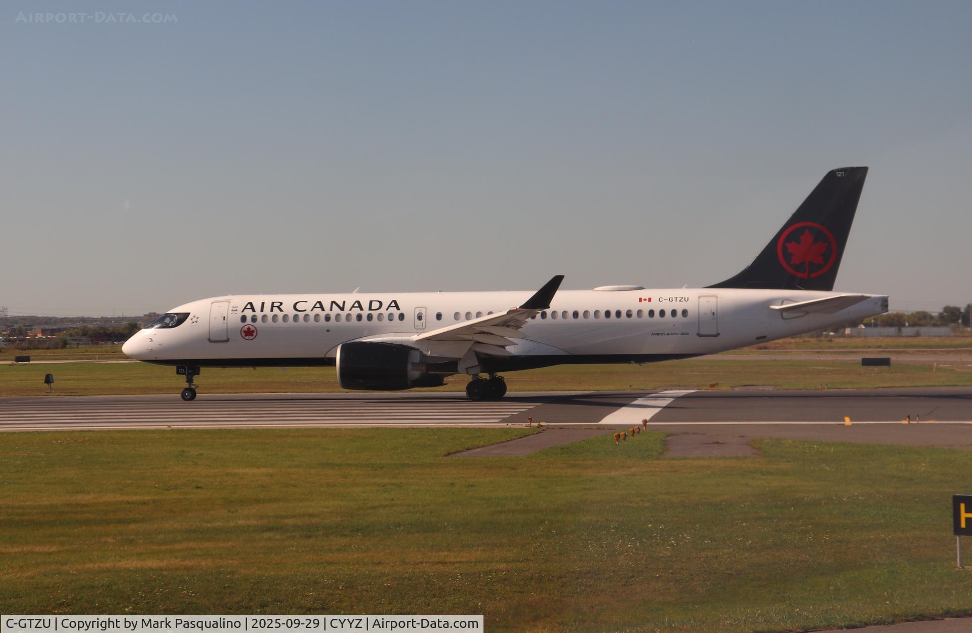 C-GTZU, 2021 Airbus A220-371 C/N 55118, Airbus A220-371 C-GTZU, 2021 Airbus A220-371 C/N 55118, Airbus A220-371