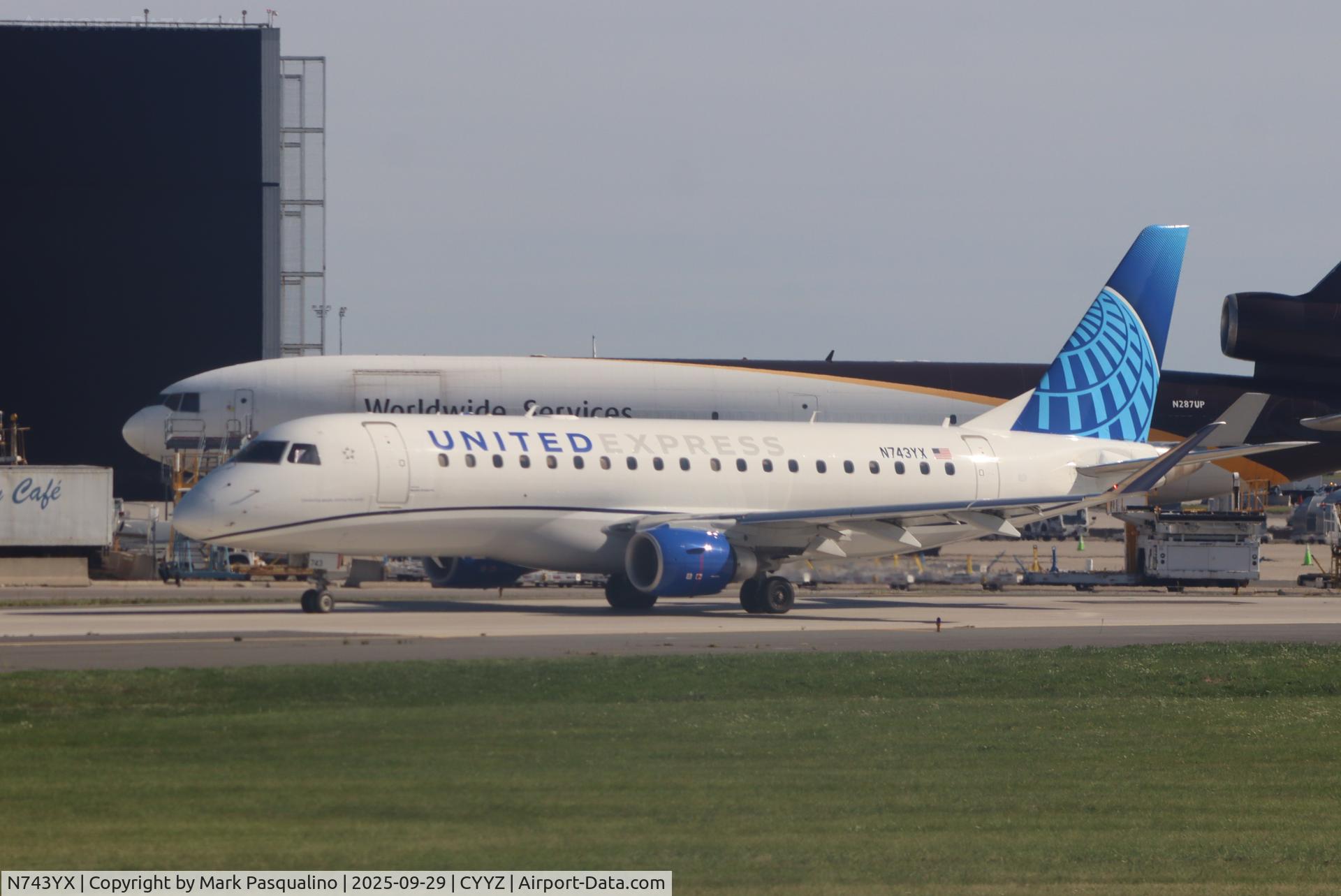 N743YX, 2017 Embraer 175LR (ERJ-170-200LR) C/N 17000660, ERJ-170-200LR