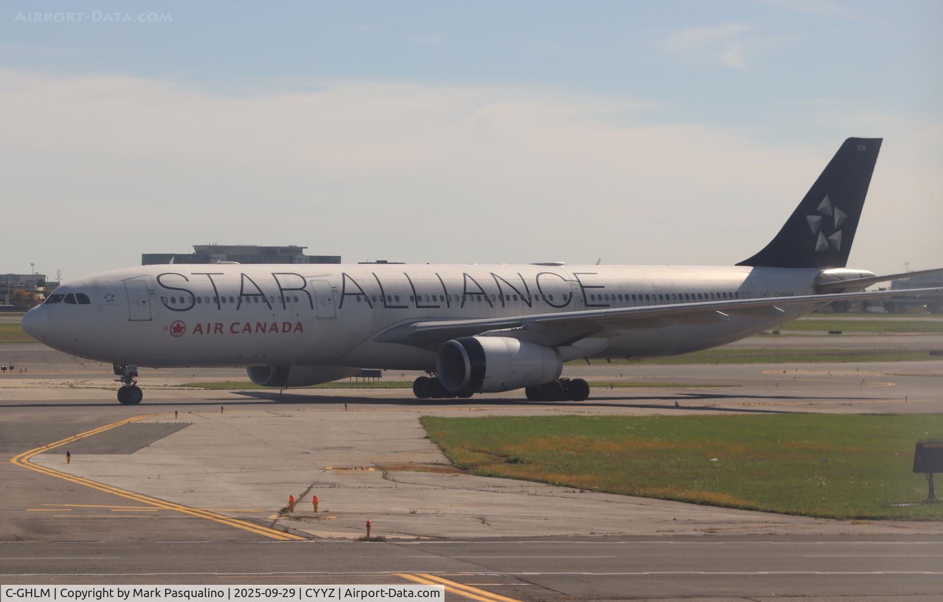 C-GHLM, 2001 Airbus A330-343 C/N 0419, Airbus A330-343