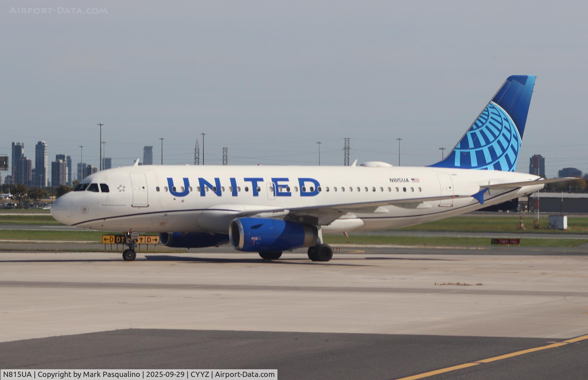 N815UA, 1998 Airbus A319-131 C/N 867, Airbus A319-131