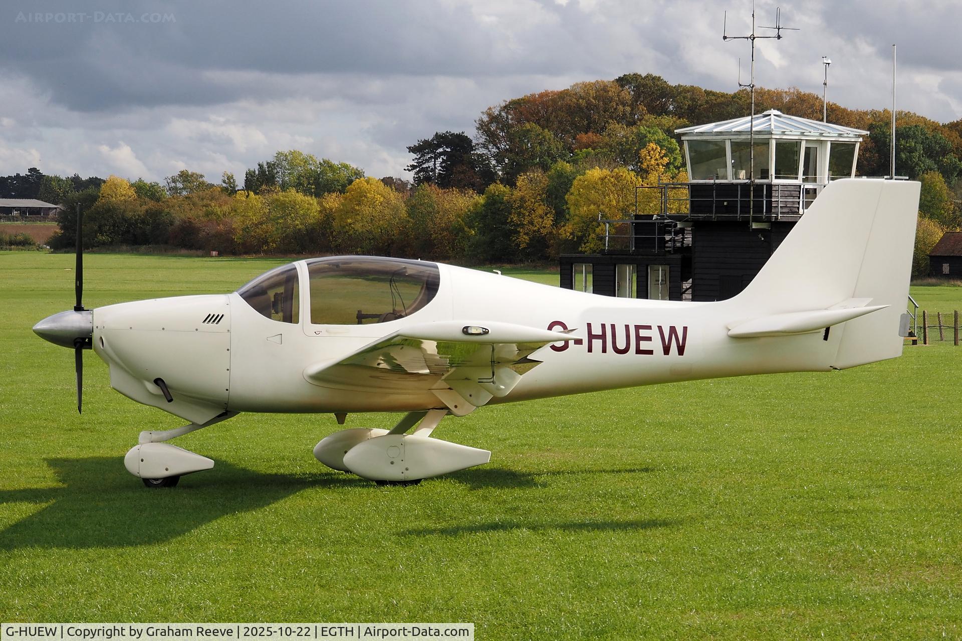 G-HUEW, 2004 Europa XS Tri-Gear C/N PFA 247-14156, Parked at Old Warden.