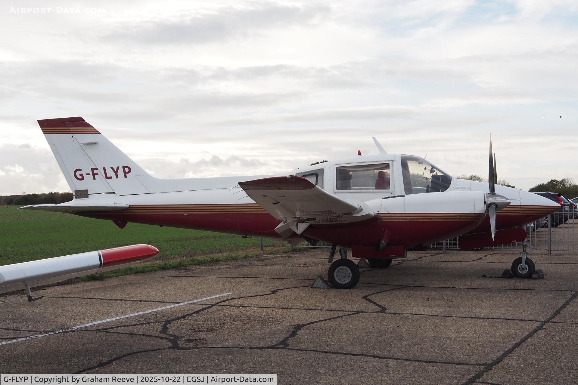 G-FLYP, 1967 Beagle B-206 Series 2 C/N B058, Parked at seething. G-FLYP, 1967 Beagle B-206 Series 2 C/N B058, Parked at seething.