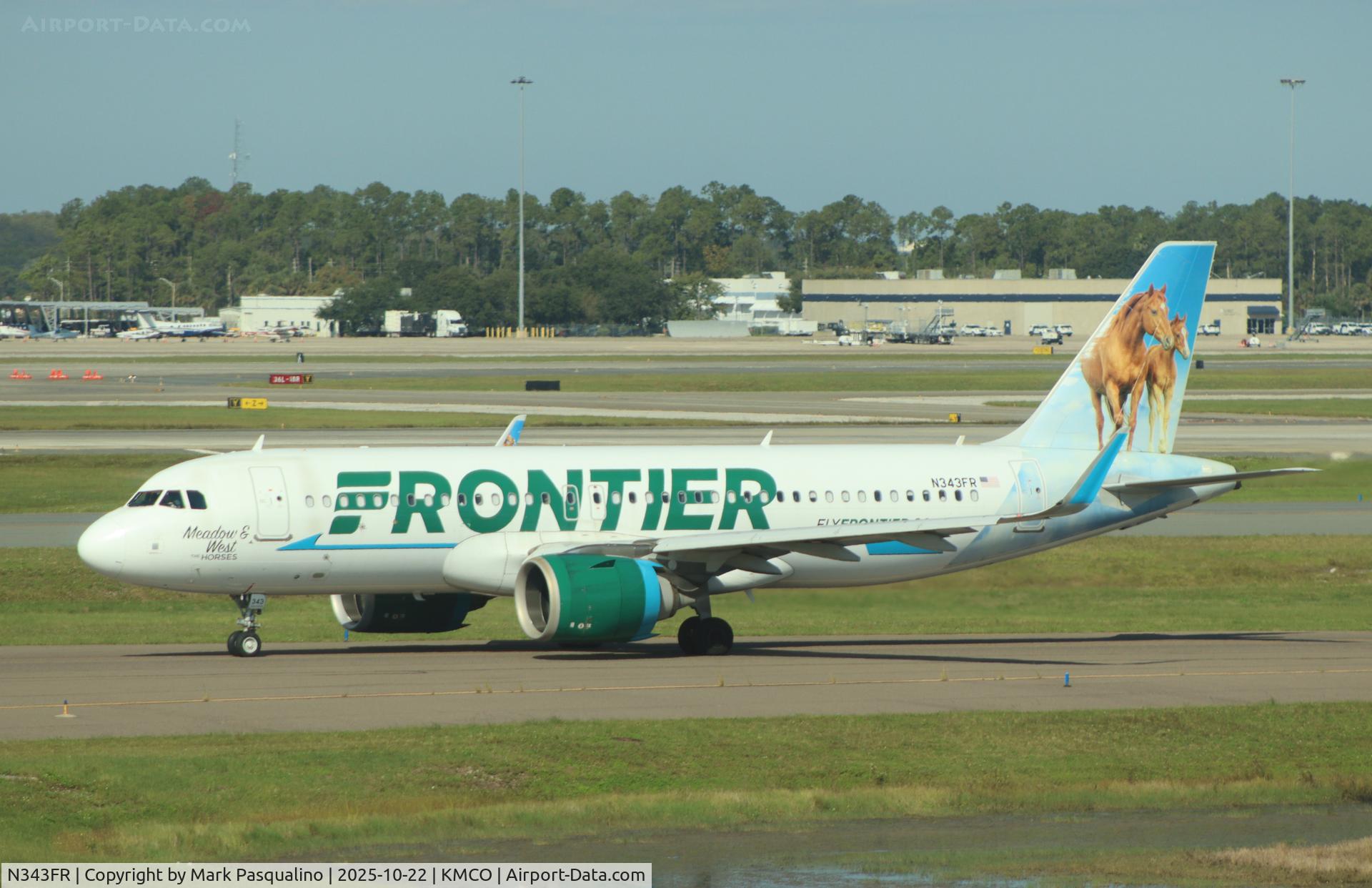 N343FR, 2018 Airbus A320-251N C/N 8580, Airbus A320-251N N343FR, 2018 Airbus A320-251N C/N 8580, Airbus A320-251N