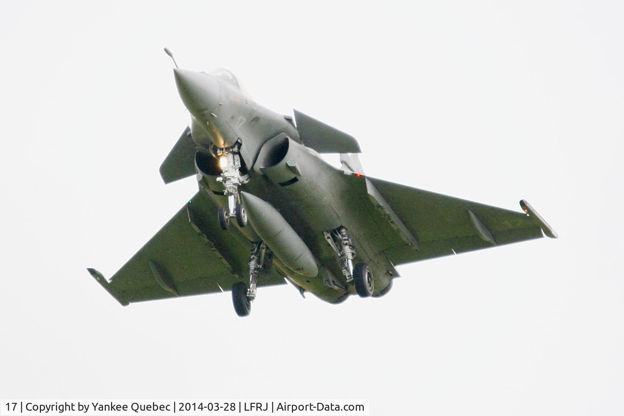 17, Dassault Rafale M C/N 17, Dassault Rafale M, Landivisiau Naval Air Base (LFRJ-LDV) 17, Dassault Rafale M C/N 17, Dassault Rafale M, Landivisiau Naval Air Base (LFRJ-LDV)