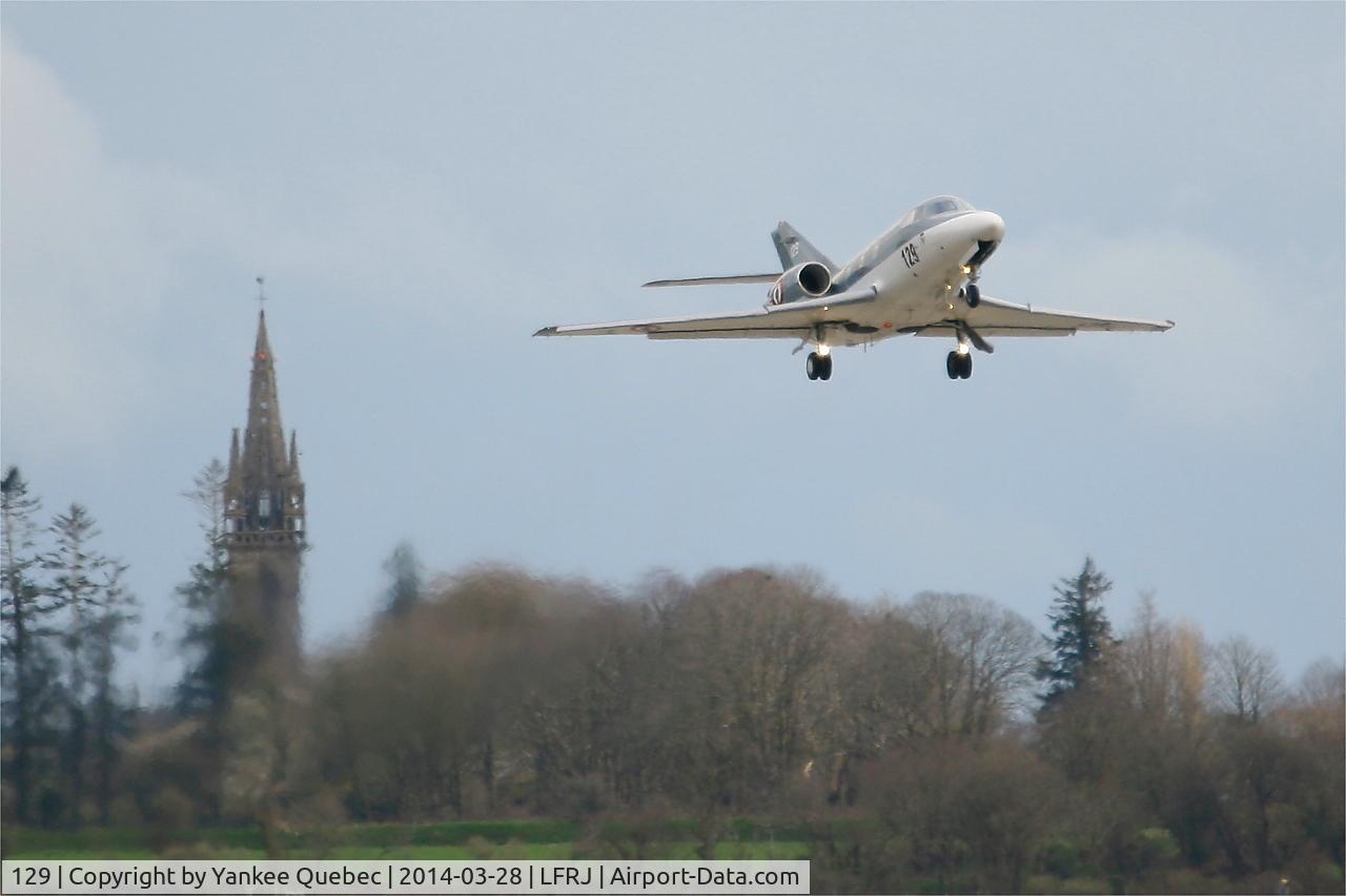 129, 1978 Dassault Falcon 10MER C/N 129, Dassault Falcon 10 MER, Landivisiau Naval Air Base (LFRJ-LDV) 129, 1978 Dassault Falcon 10MER C/N 129, Dassault Falcon 10 MER, Landivisiau Naval Air Base (LFRJ-LDV)
