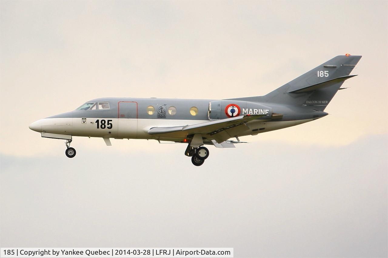 185, Dassault Falcon 10MER C/N 185, Dassault Falcon 10 MER, Landivisiau Naval Air Base (LFRJ-LDV) 185, Dassault Falcon 10MER C/N 185, Dassault Falcon 10 MER, Landivisiau Naval Air Base (LFRJ-LDV)