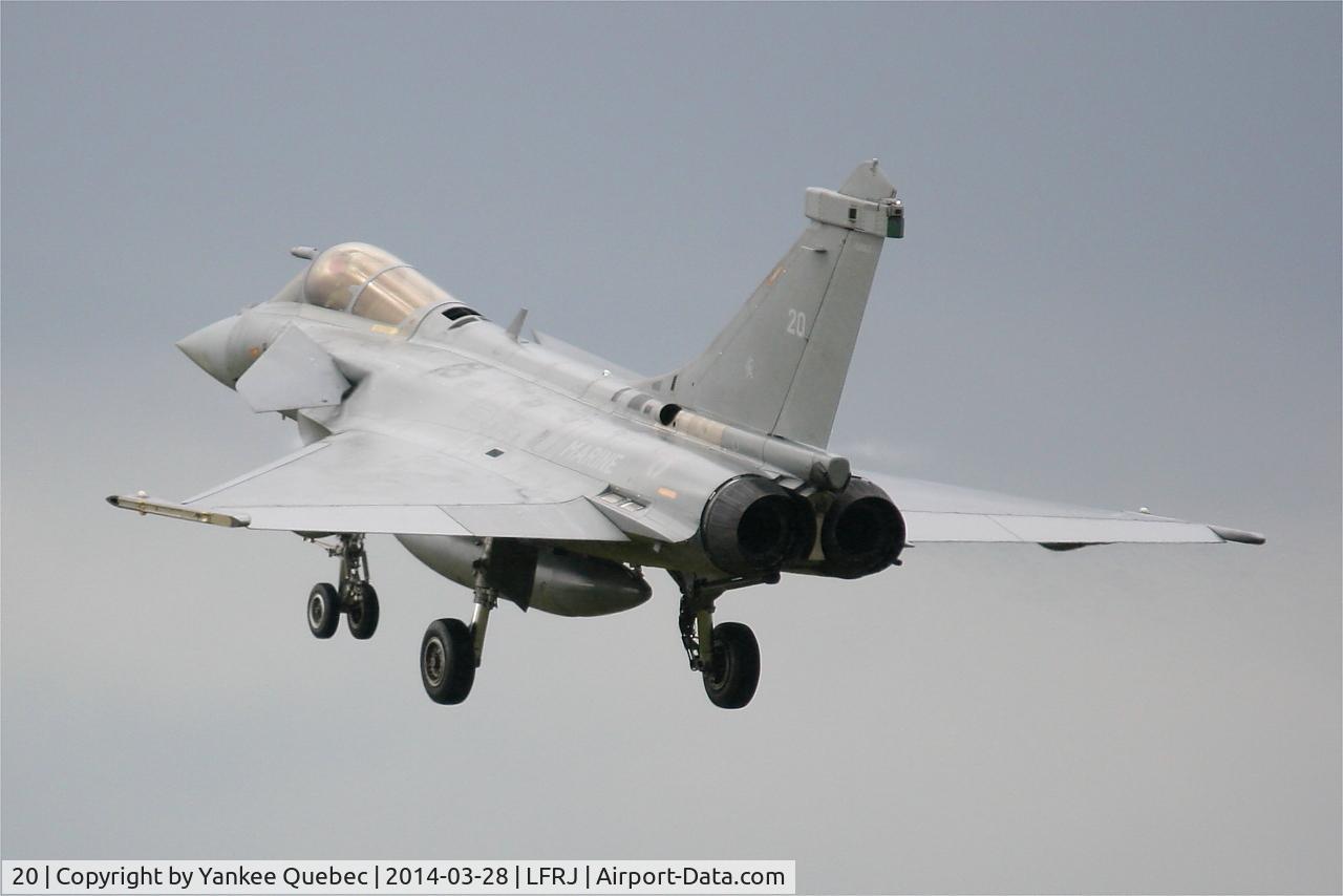 20, Dassault Rafale M C/N 20, Dassault Rafale M, Landivisiau Naval Air Base (LFRJ-LDV) 20, Dassault Rafale M C/N 20, Dassault Rafale M, Landivisiau Naval Air Base (LFRJ-LDV)