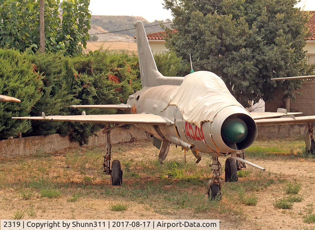 2319, Mikoyan-Gurevich MiG-21F-13 C/N 742319, Preserved in a small town named Sant Pere del Arquells... Ex. Hungary Air Force as '2319' and recoded as '4520' 2319, Mikoyan-Gurevich MiG-21F-13 C/N 742319, Preserved in a small town named Sant Pere del Arquells... Ex. Hungary Air Force as '2319' and recoded as '4520'