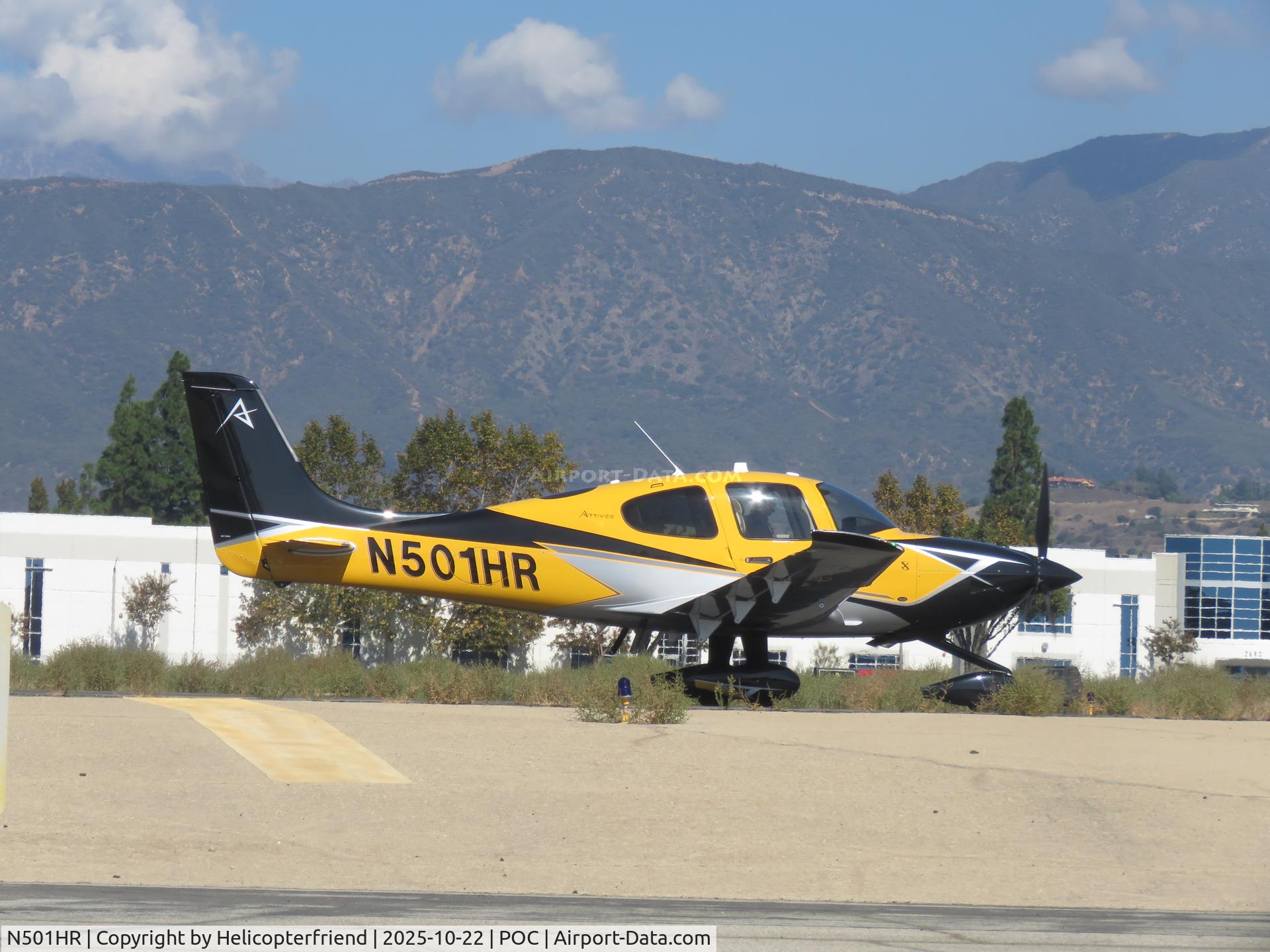 N501HR, 2025 Cirrus Design Corp SR22T C/N 10506, Taxiing to runway 26L N501HR, 2025 Cirrus Design Corp SR22T C/N 10506, Taxiing to runway 26L