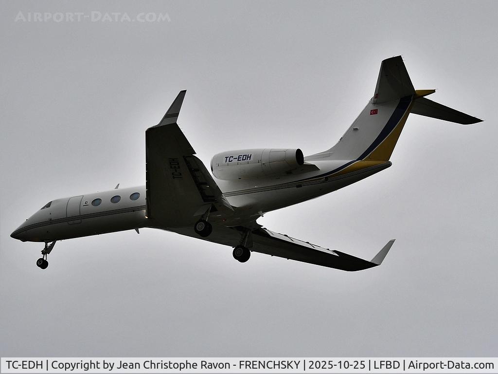 TC-EDH, Gulfstream G450 C/N 4175, Baku (GYD)	Bordeaux (BOD)