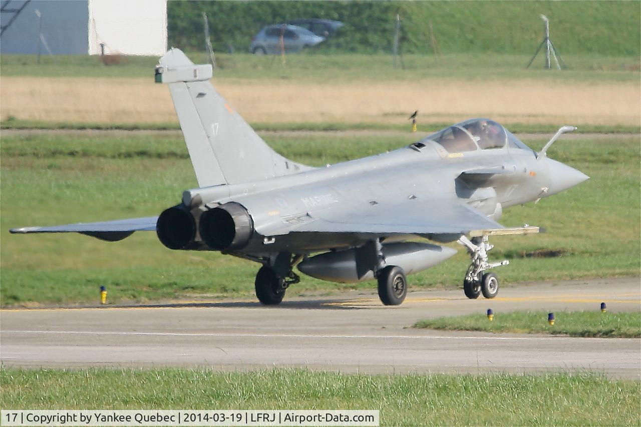 17, Dassault Rafale M C/N 17, Dassault Rafale M, Landivisiau Naval Air Base (LFRJ-LDV) 17, Dassault Rafale M C/N 17, Dassault Rafale M, Landivisiau Naval Air Base (LFRJ-LDV)