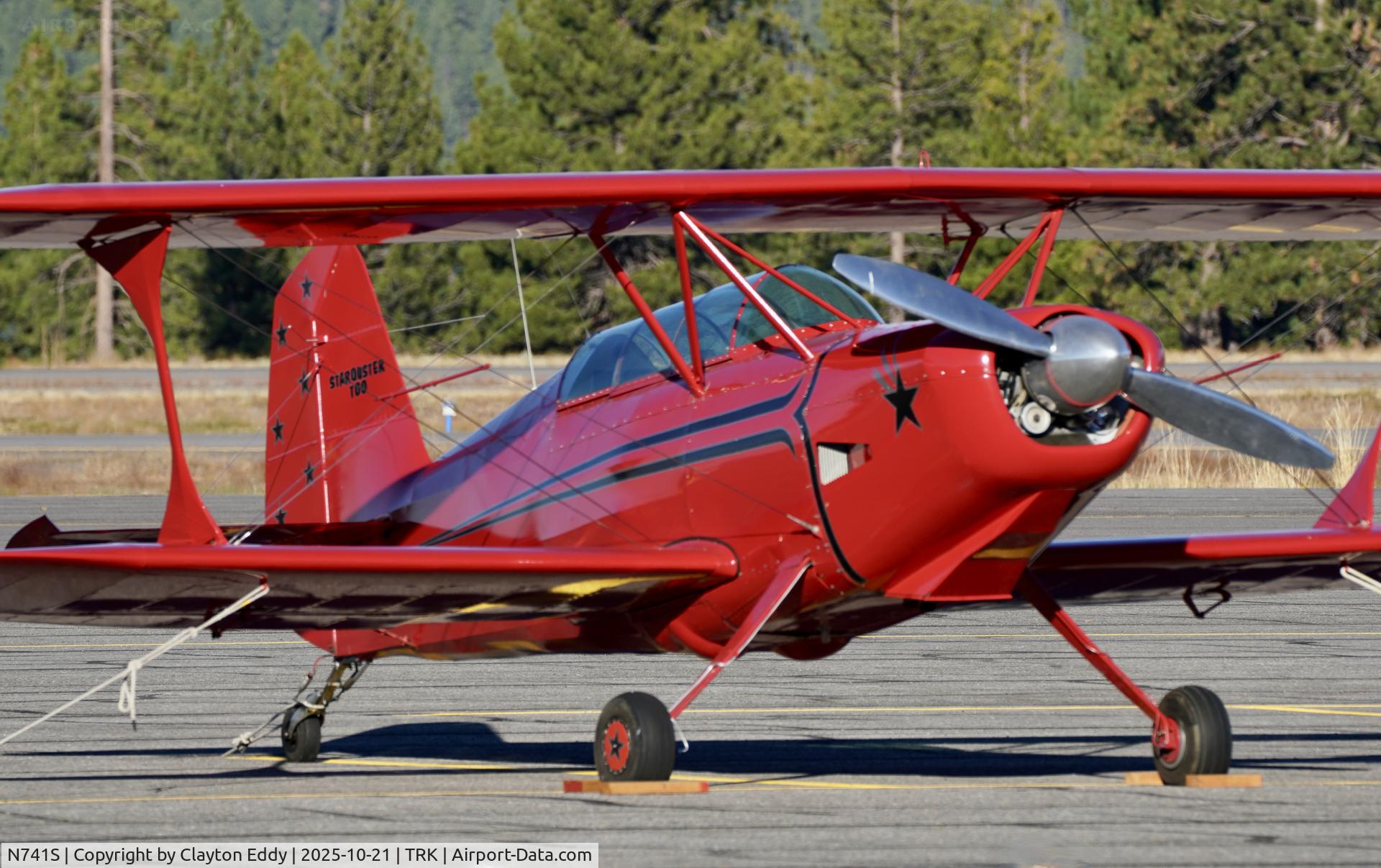 N741S, 1969 Swan Starduster Too SAMSONG C/N 49, Truckee Tahoe airport in California 2025