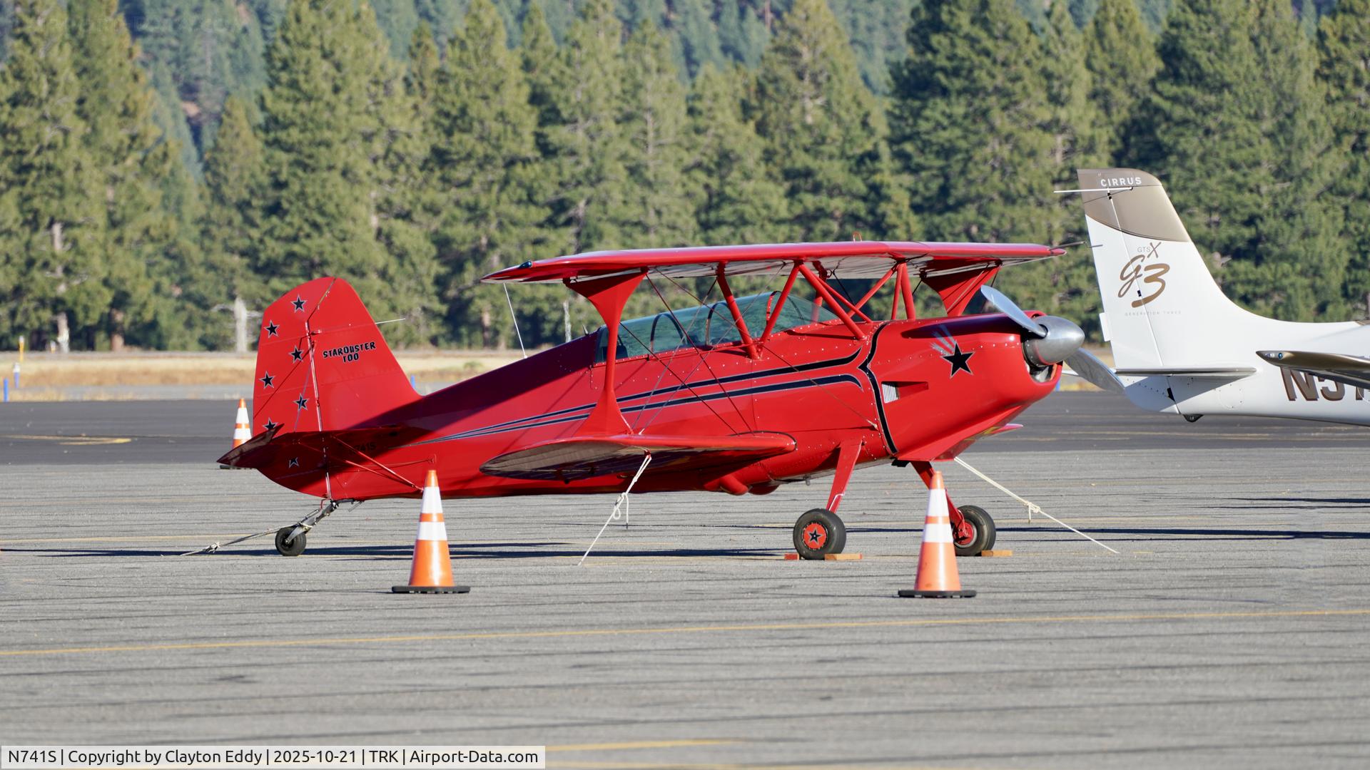 N741S, 1969 Swan Starduster Too SAMSONG C/N 49, Truckee Tahoe airport in California 2025