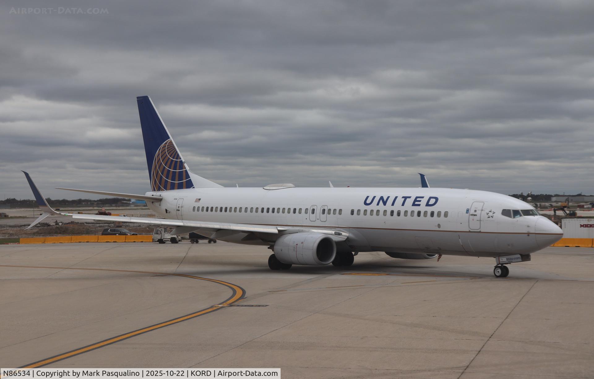 N86534, 2016 Boeing 737-824 C/N 62750, Boeing 737-824