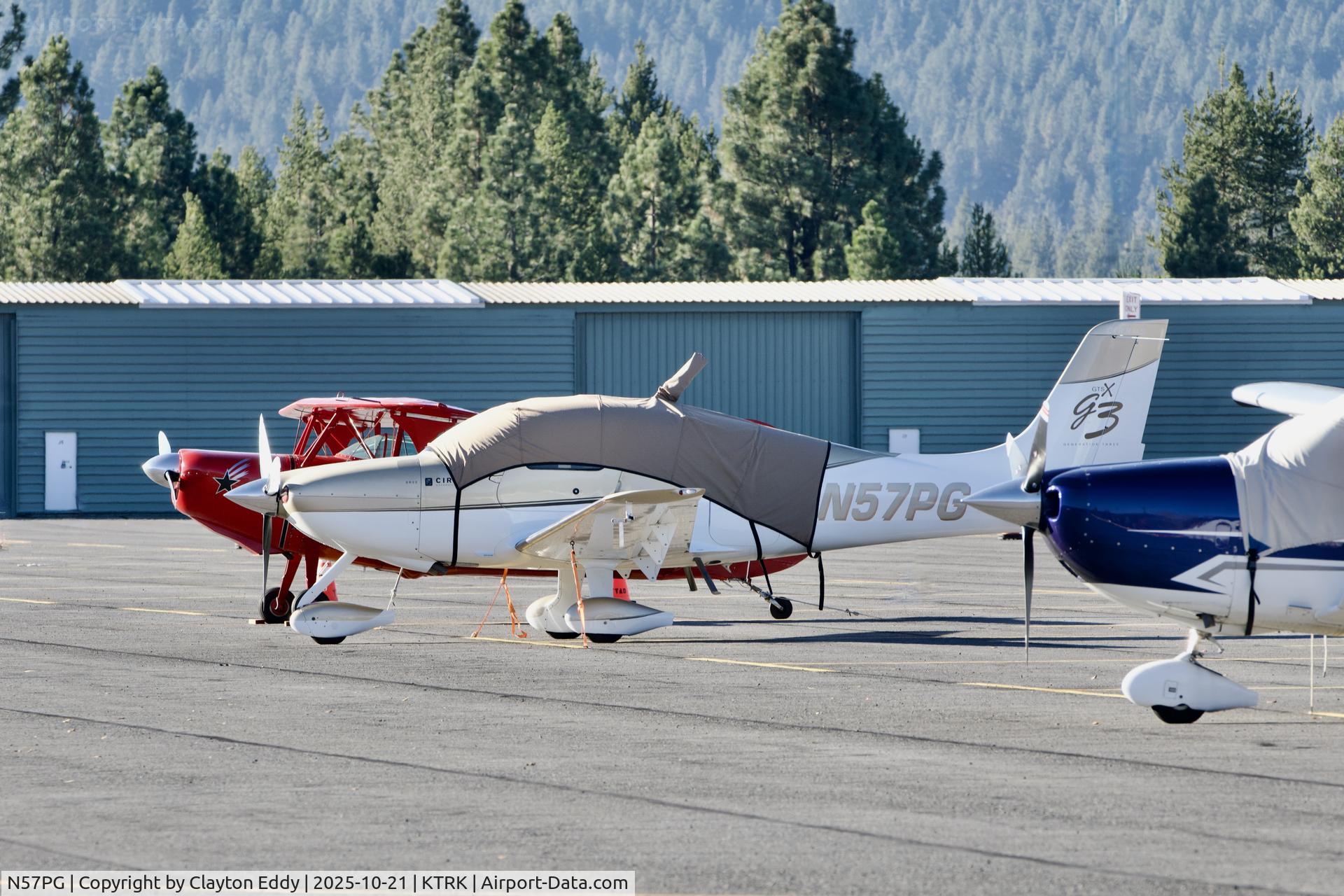 N57PG, 2007 Cirrus SR22X G3 C/N 2674, Truckee Tahoe airport in California 2025