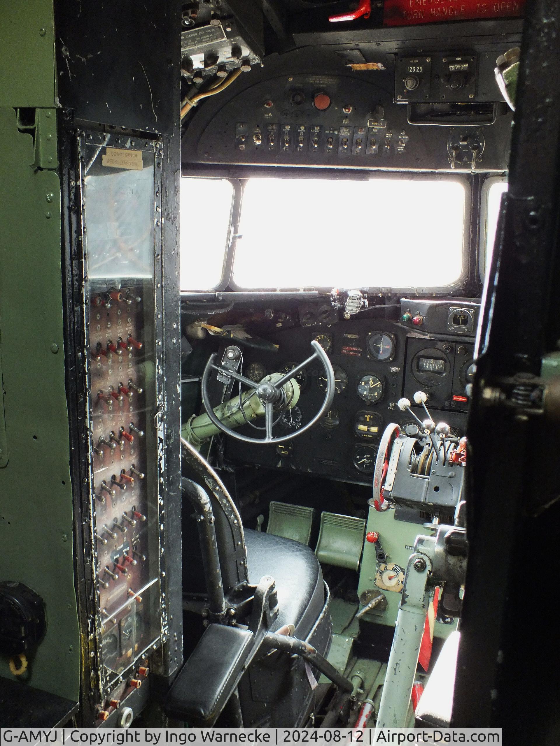 G-AMYJ, 1944 Douglas DC-3C-R-1830-90C (C-47B) C/N 15968/32716, Douglas DC-3C-R-1830-90C (C-47B) at the Yorkshire Air Museum, Elvington #c