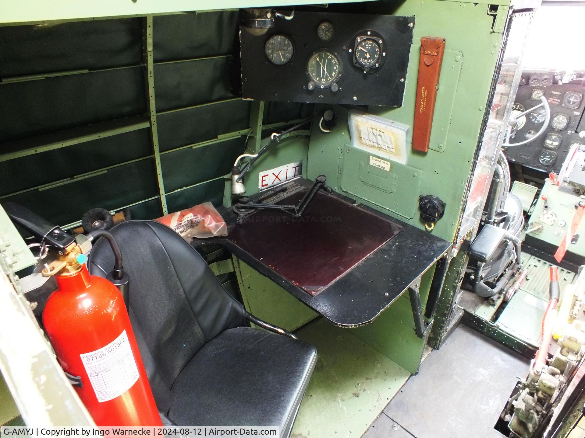 G-AMYJ, 1944 Douglas DC-3C-R-1830-90C (C-47B) C/N 15968/32716, Douglas DC-3C-R-1830-90C (C-47B) at the Yorkshire Air Museum, Elvington #c