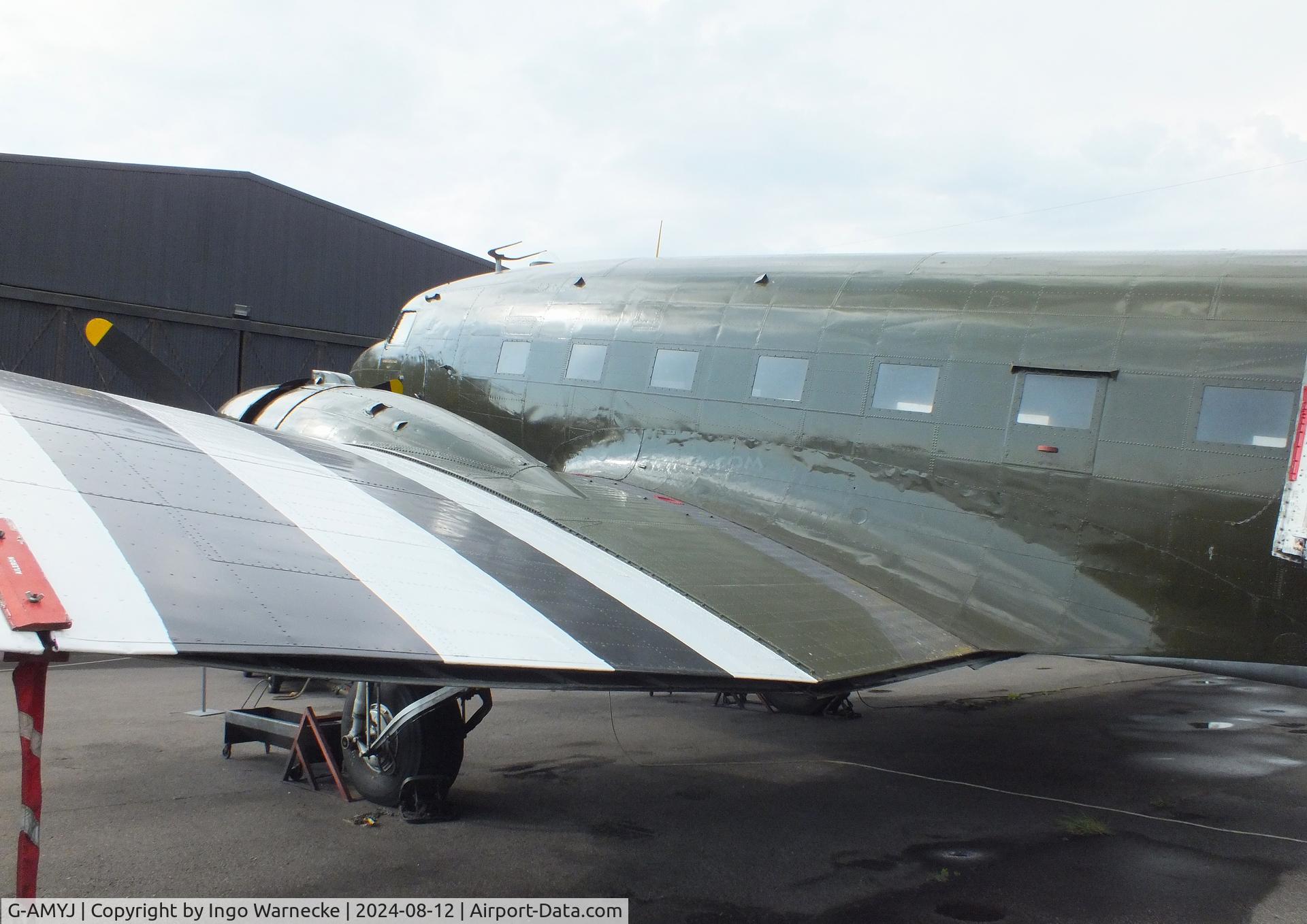 G-AMYJ, 1944 Douglas DC-3C-R-1830-90C (C-47B) C/N 15968/32716, Douglas DC-3C-R-1830-90C (C-47B) at the Yorkshire Air Museum, Elvington
