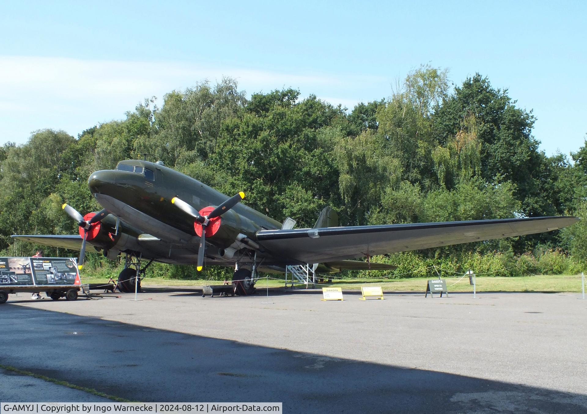 G-AMYJ, 1944 Douglas DC-3C-R-1830-90C (C-47B) C/N 15968/32716, Douglas DC-3C-R-1830-90C (C-47B) at the Yorkshire Air Museum, Elvington