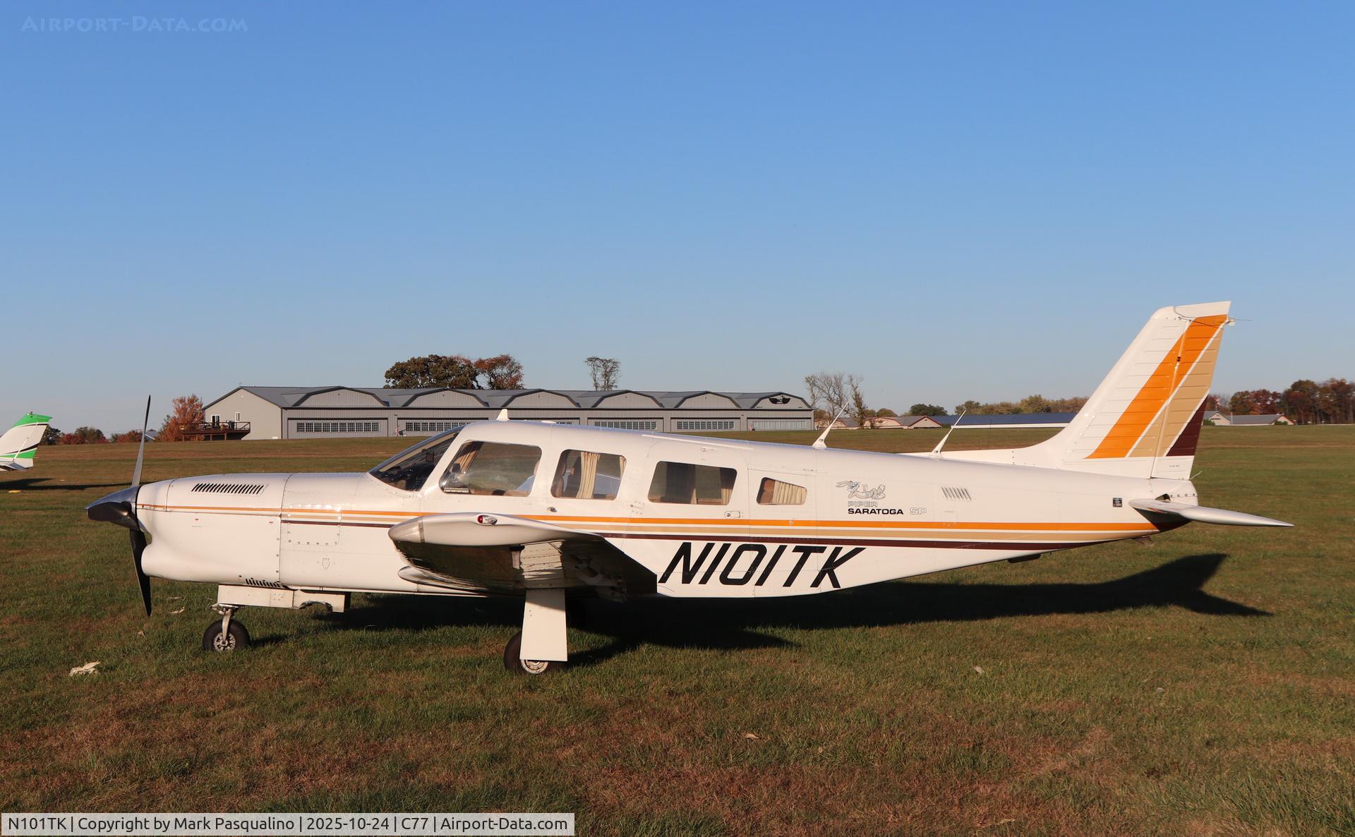 N101TK, 1980 Piper PA-32R-301T Turbo Saratoga C/N 32R-8029062, Piper PA-32R-301T