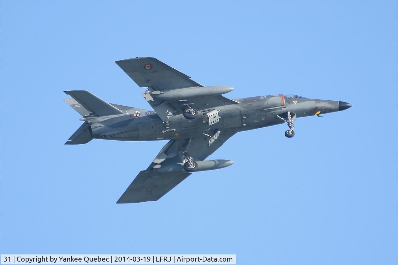 31, Dassault Super Etendard C/N 31, Dassault Super Etendard SEM, Landivisiau Naval Air Base (LFRJ-LDV) 31, Dassault Super Etendard C/N 31, Dassault Super Etendard SEM, Landivisiau Naval Air Base (LFRJ-LDV)
