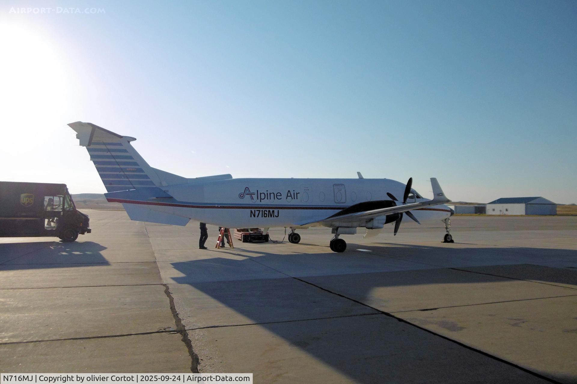 N716MJ, 1992 Beech 1900D C/N UE-16, september 2025