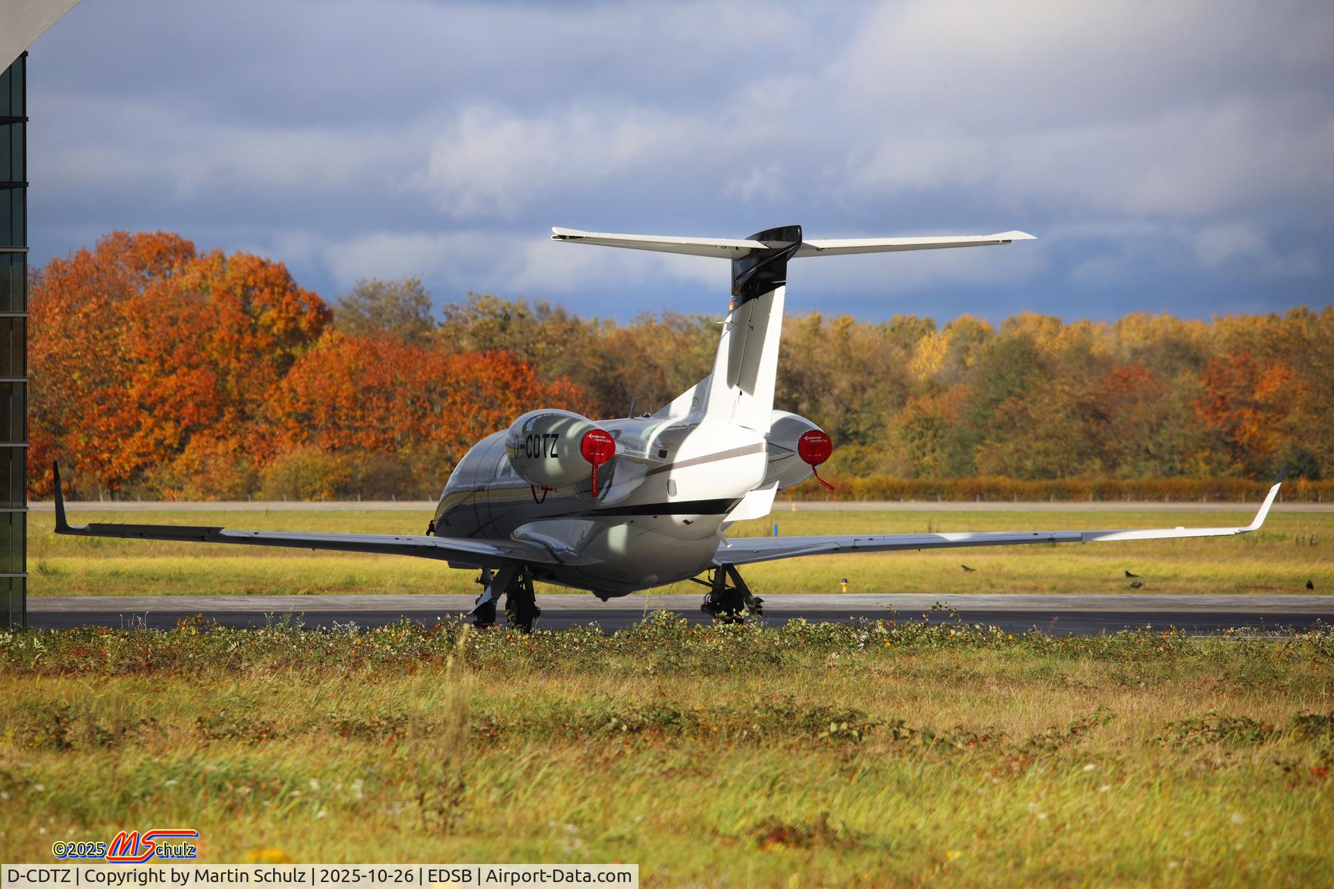 D-CDTZ, 2024 Embraer EMB-505 (Phenom 300) C/N 50500794, Parking at EDSB/FKB D-CDTZ, 2024 Embraer EMB-505 (Phenom 300) C/N 50500794, Parking at EDSB/FKB