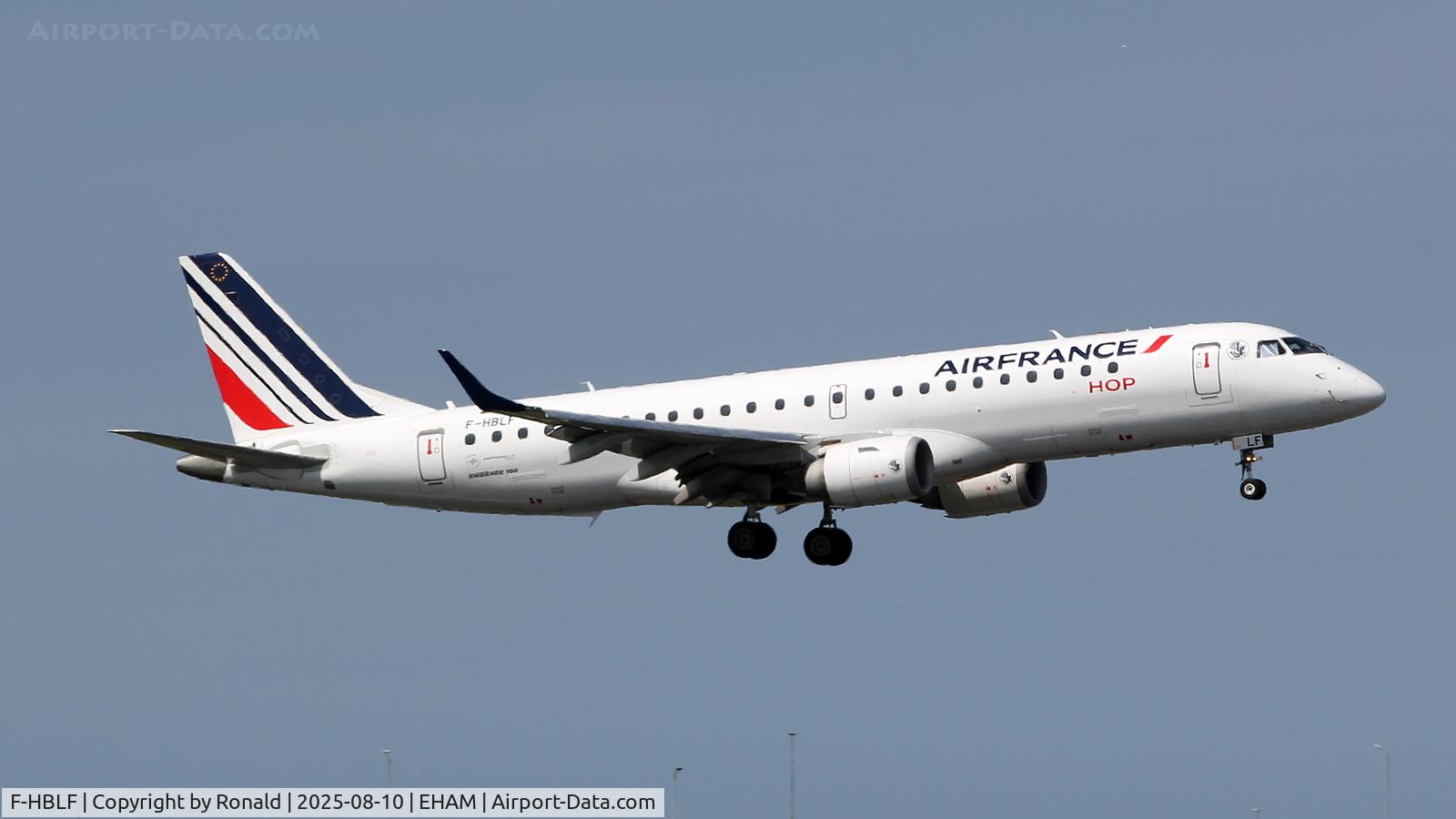 F-HBLF, 2008 Embraer 190AR (ERJ-190-100IGW) C/N 19000158, at spl
