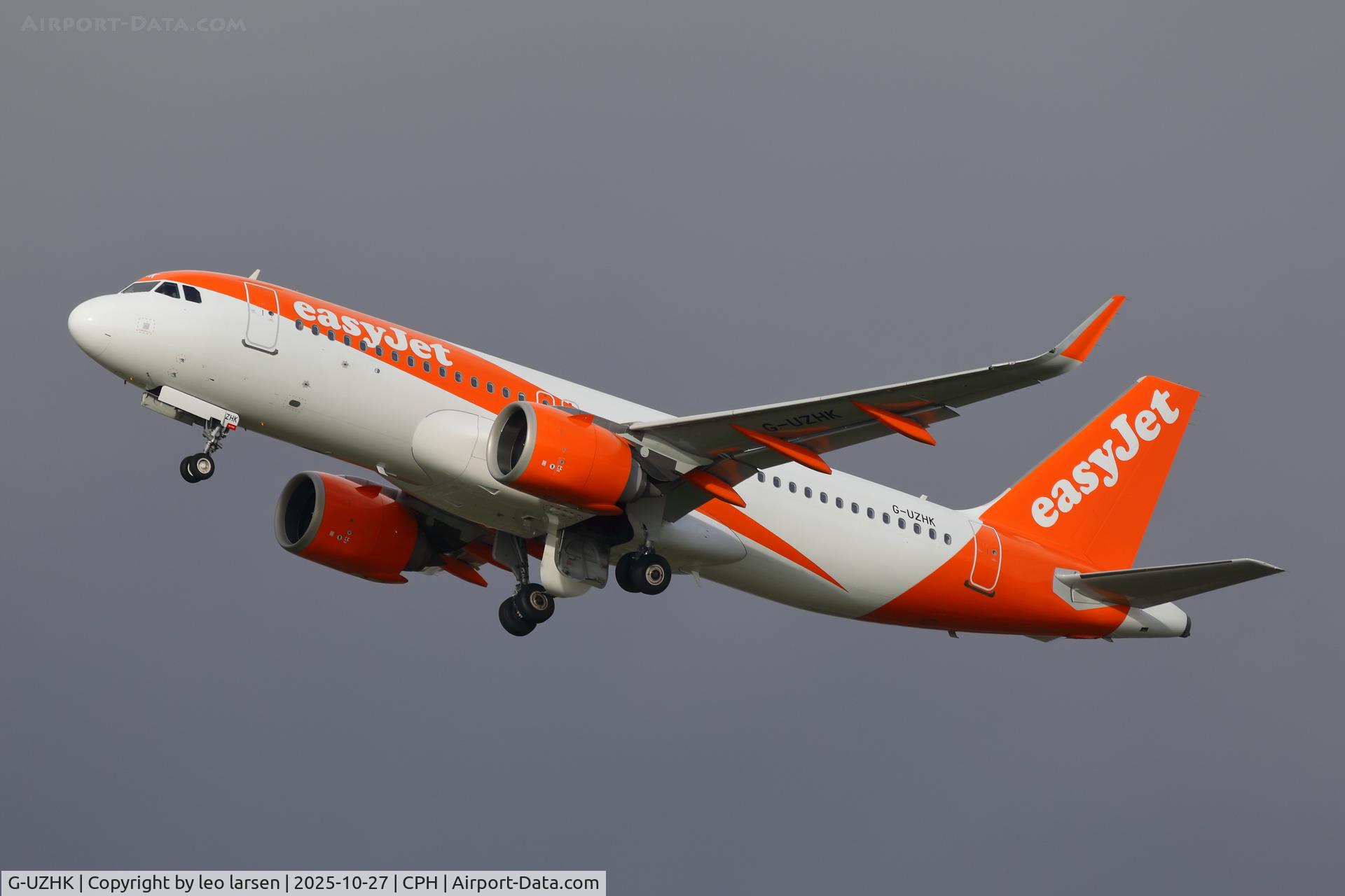 G-UZHK, 2018 Airbus A320-251N C/N 8356, Copenhagen 27.10.2025 G-UZHK, 2018 Airbus A320-251N C/N 8356, Copenhagen 27.10.2025