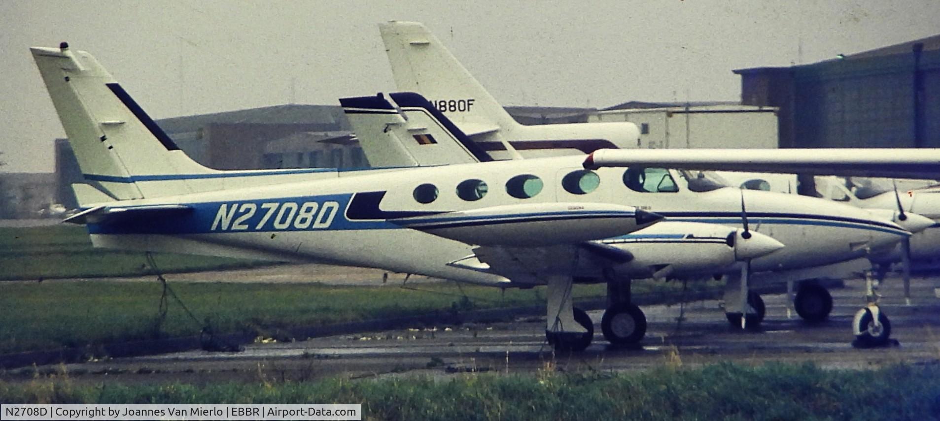 N2708D, 1979 Cessna 335 C/N 335-0030, ex-slide