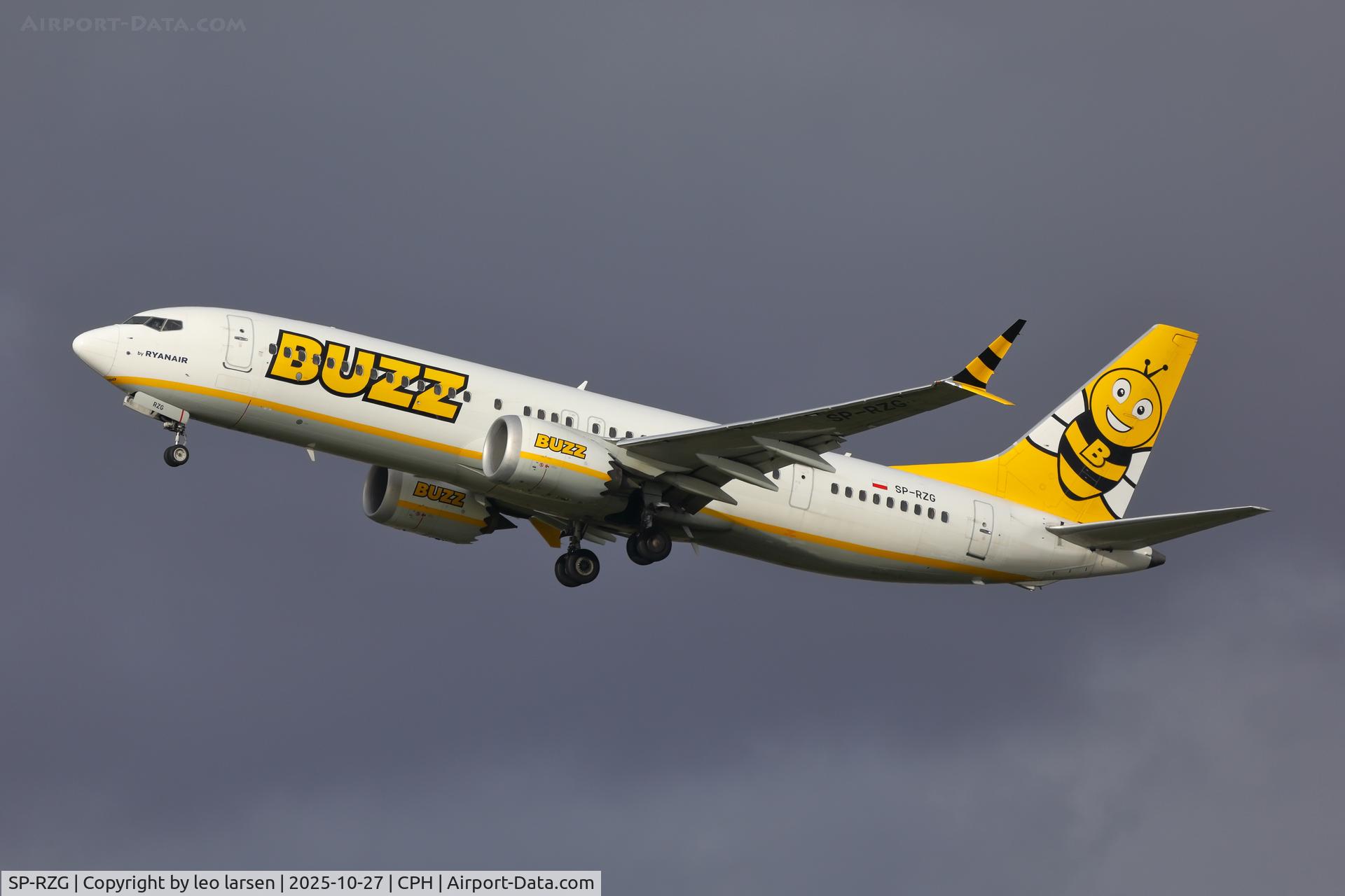 SP-RZG, 2021 Boeing 737-8 MAX C/N 62320, Copenhagen 27.10.2025 SP-RZG, 2021 Boeing 737-8 MAX C/N 62320, Copenhagen 27.10.2025