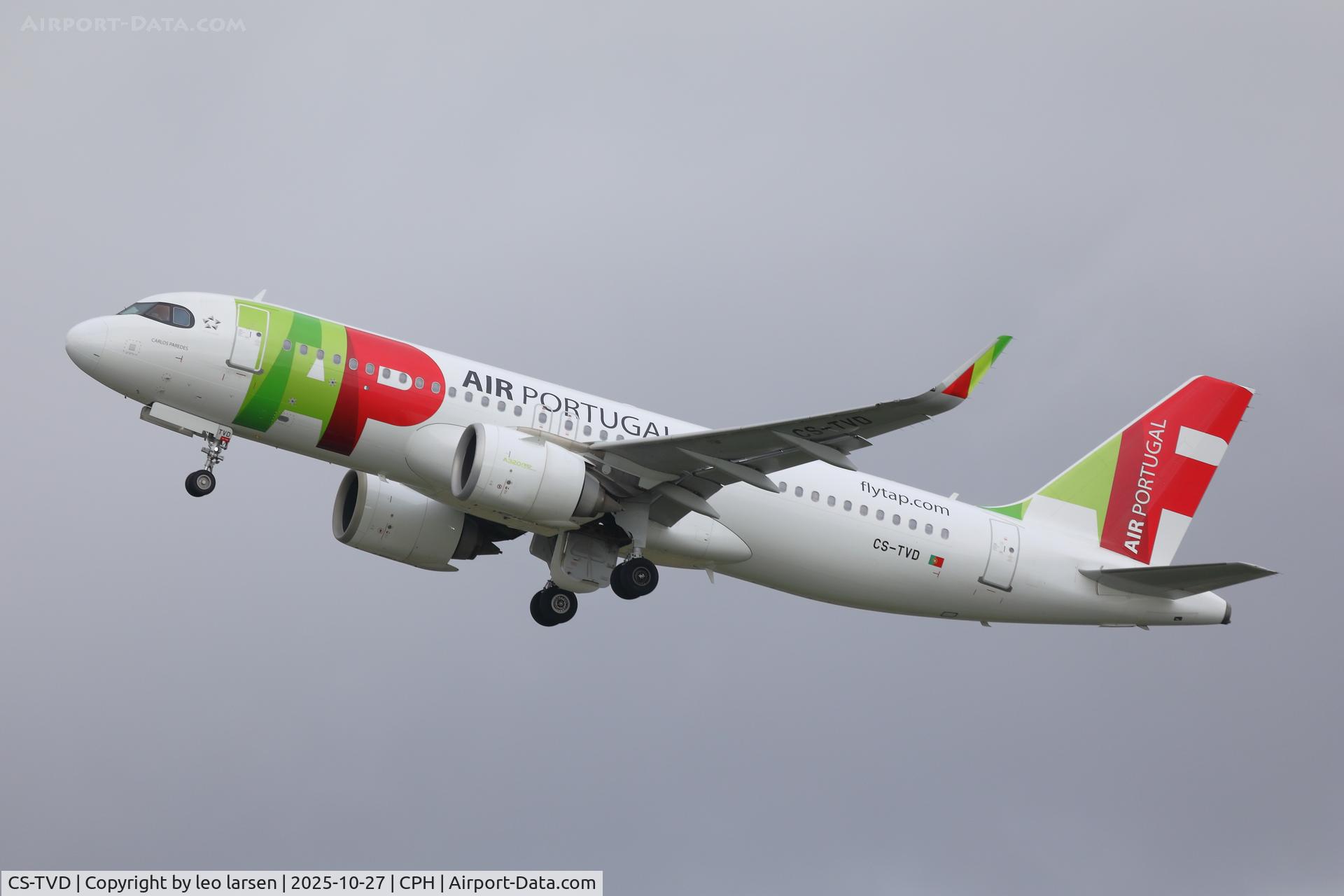 CS-TVD, 2019 Airbus A320-251N C/N 8907, Copenhagen 27.10.2025