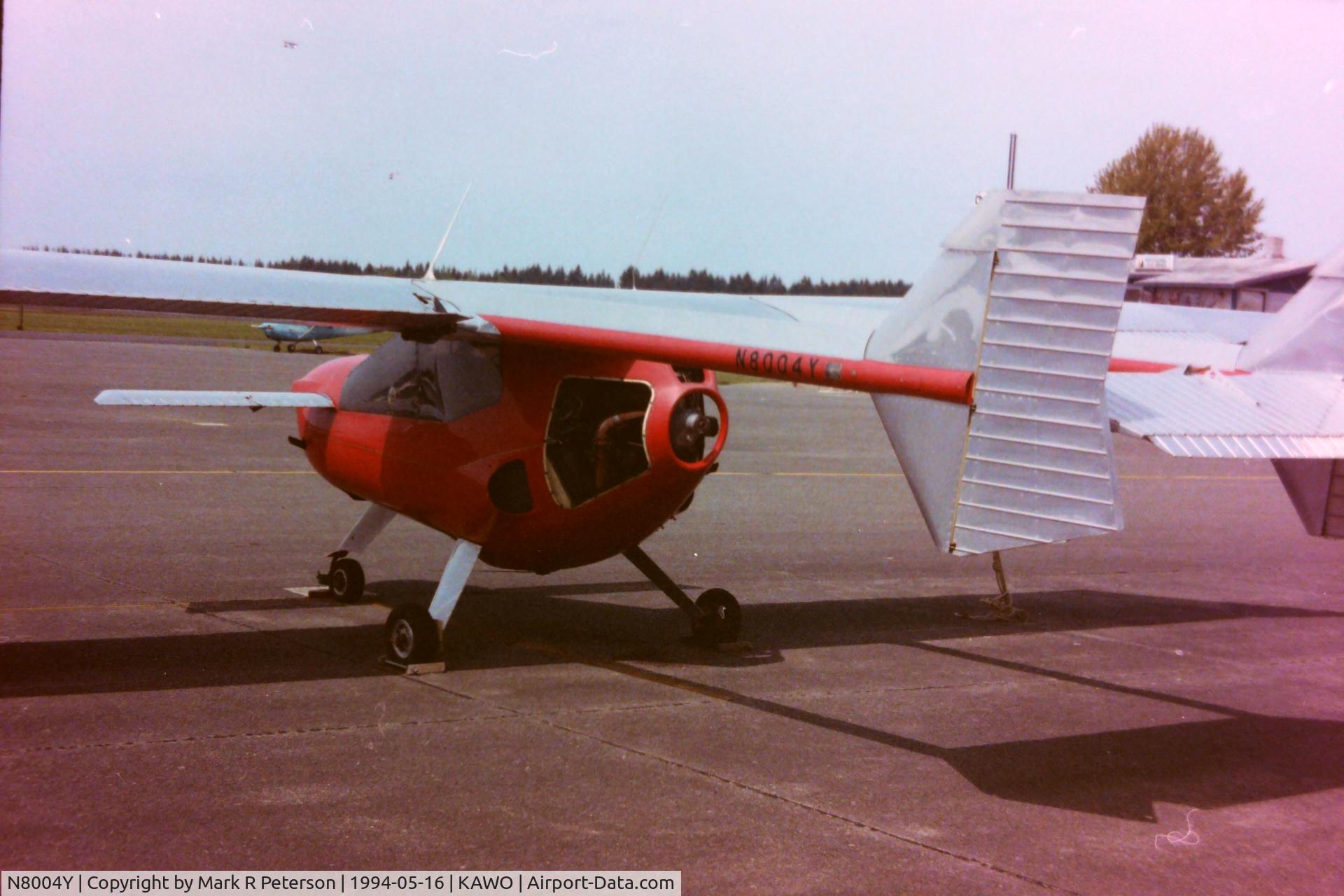 N8004Y, 1989 Bashforth Bruce A MINI MASTER C/N MM-100, Ramp, v.2 with Canard
