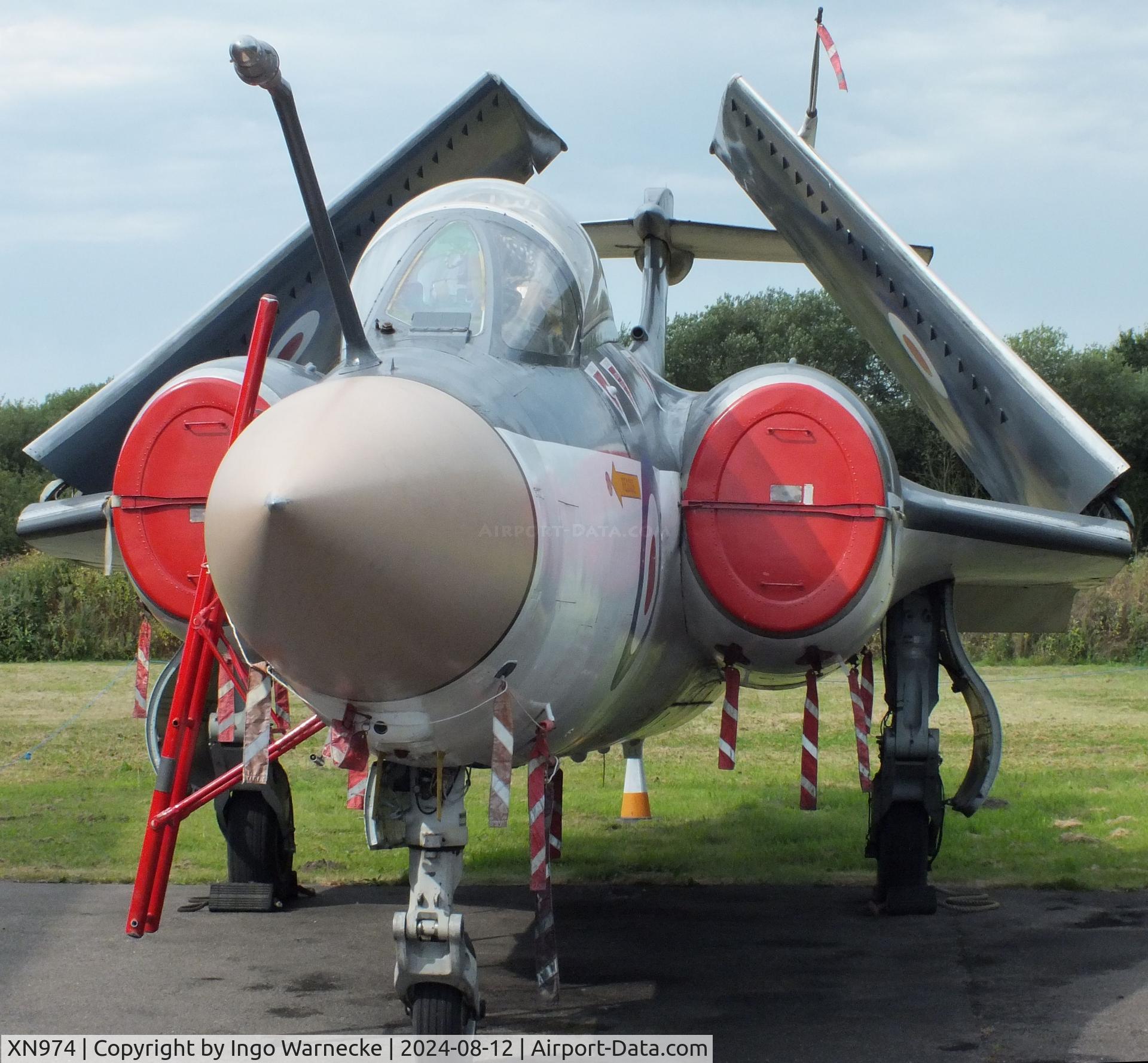 XN974, 1964 Hawker Siddeley Buccaneer S.2 C/N B3-01-63, Blackburn (Hawker Siddeley) Buccaneer S2 at the Yorkshire Air Museum, Elvington