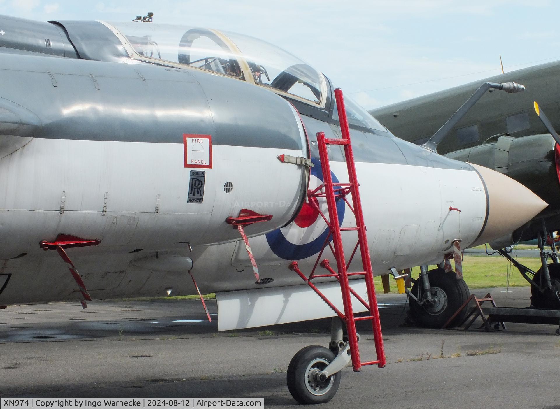 XN974, 1964 Hawker Siddeley Buccaneer S.2 C/N B3-01-63, Blackburn (Hawker Siddeley) Buccaneer S2 at the Yorkshire Air Museum, Elvington