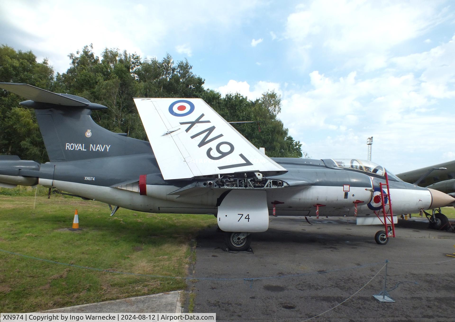 XN974, 1964 Hawker Siddeley Buccaneer S.2 C/N B3-01-63, Blackburn (Hawker Siddeley) Buccaneer S2 at the Yorkshire Air Museum, Elvington