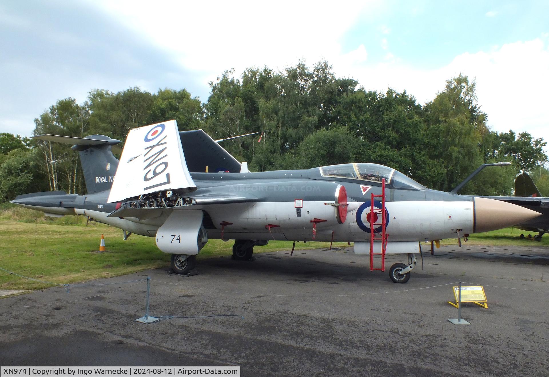 XN974, 1964 Hawker Siddeley Buccaneer S.2 C/N B3-01-63, Blackburn (Hawker Siddeley) Buccaneer S2 at the Yorkshire Air Museum, Elvington