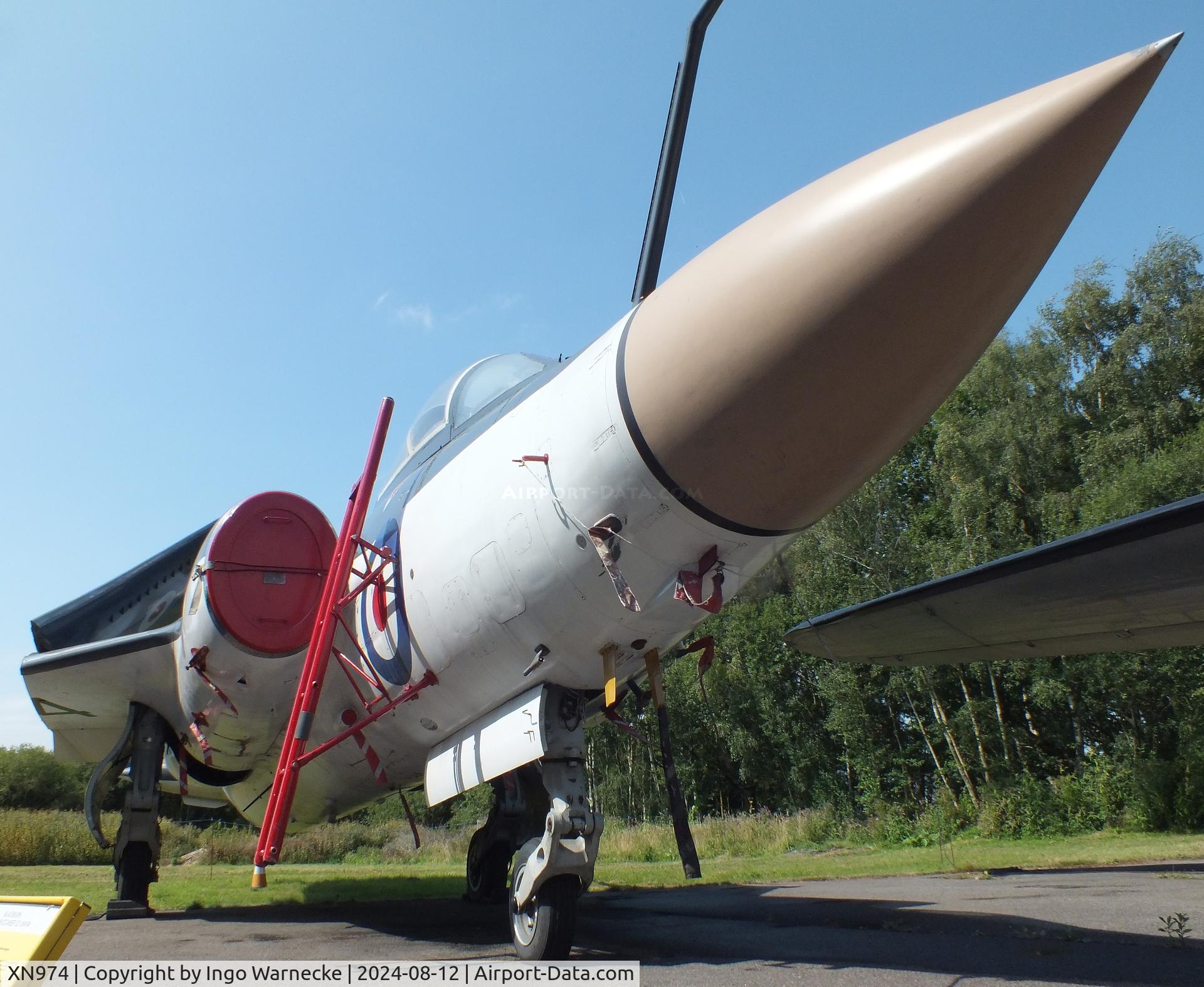 XN974, 1964 Hawker Siddeley Buccaneer S.2 C/N B3-01-63, Blackburn (Hawker Siddeley) Buccaneer S2 at the Yorkshire Air Museum, Elvington
