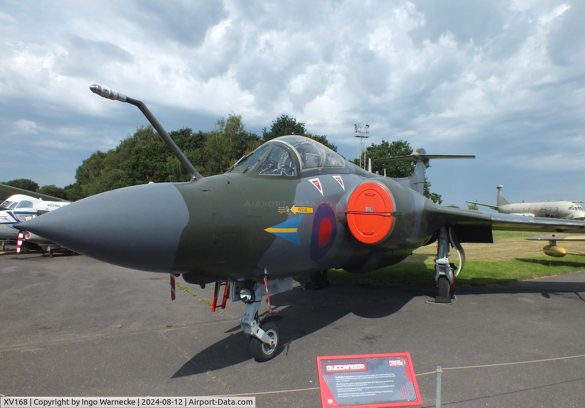XV168, 1966 Hawker Siddeley Buccaneer S.2B C/N B3-09-66, Blackburn (Hawker Siddeley) Buccaneer S2B at the Yorkshire Air Museum, Elvington