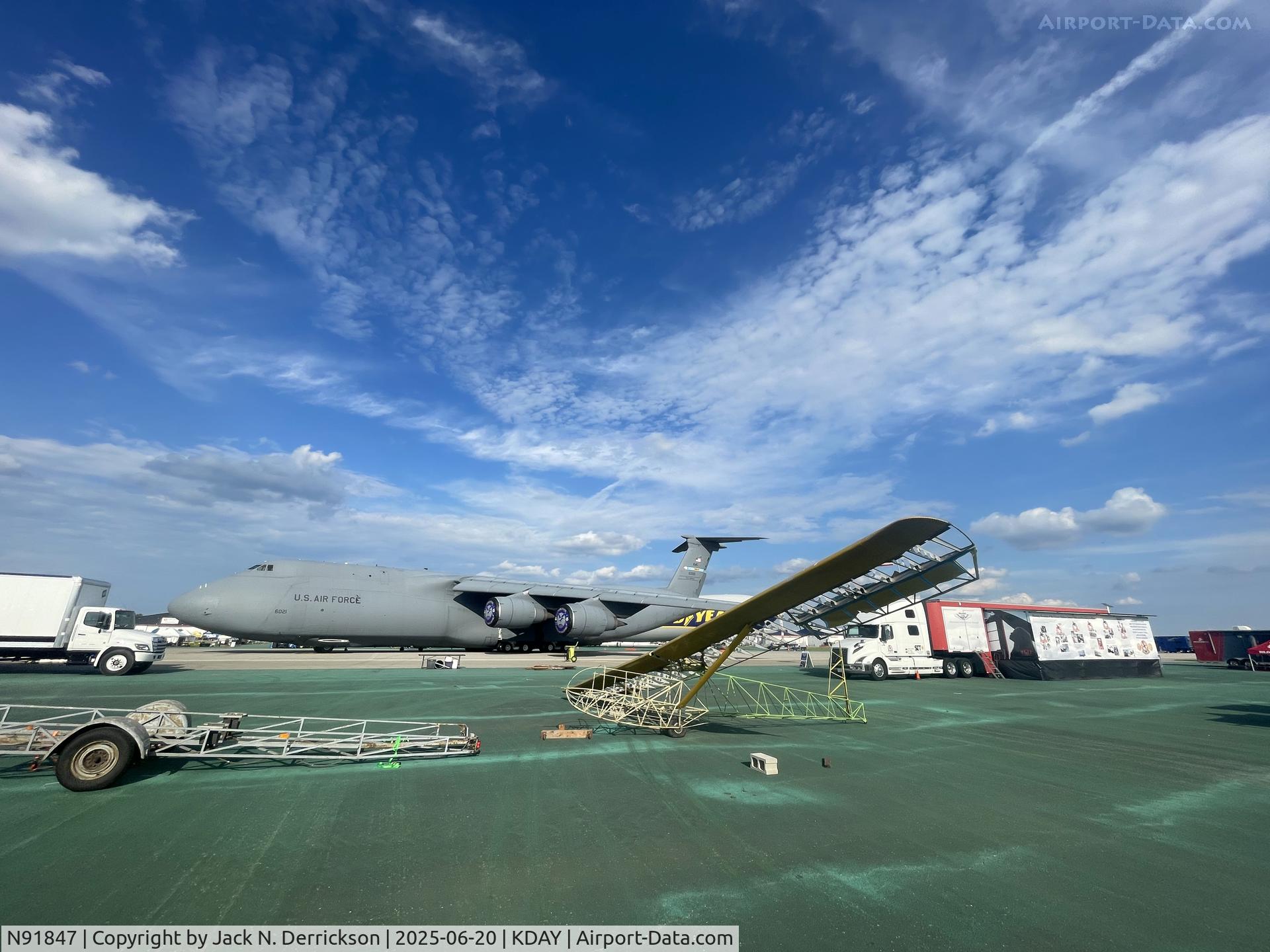 N91847, 1946 Schweizer SGU 2-22 C/N 22, 2025 Dayton Airshow N91847, 1946 Schweizer SGU 2-22 C/N 22, 2025 Dayton Airshow
