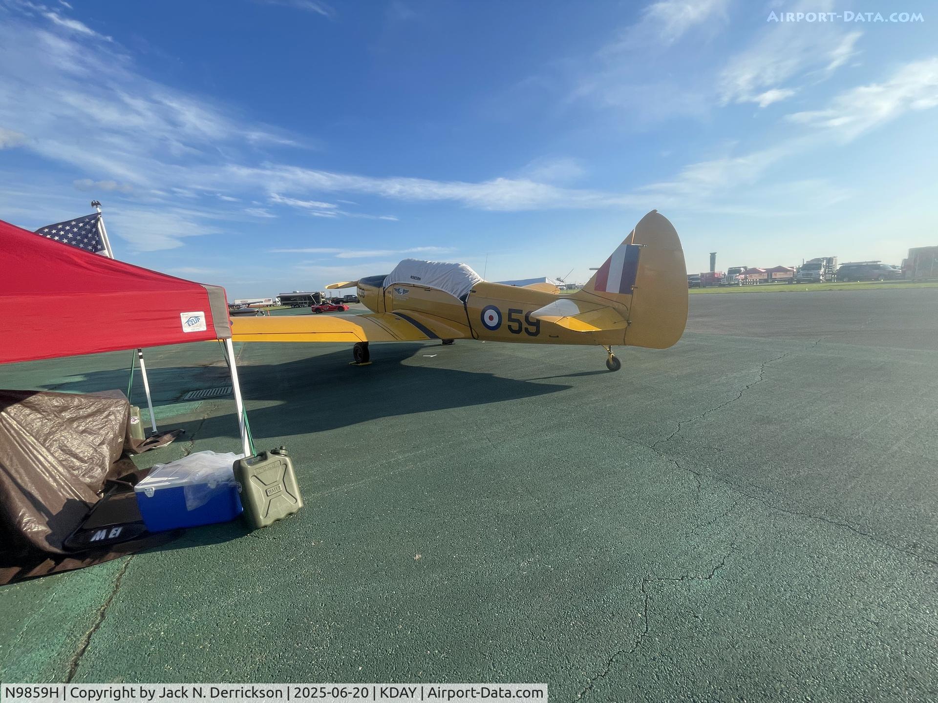N9859H, Fairchild M-62A-3 Cornell II C/N T43-4446, 2025 Dayton Airshow N9859H, Fairchild M-62A-3 Cornell II C/N T43-4446, 2025 Dayton Airshow