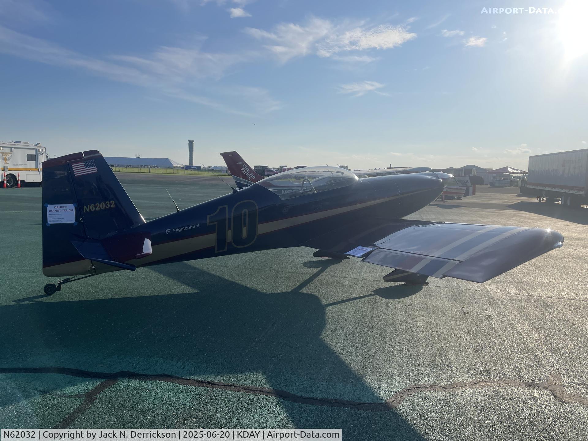 N62032, 1999 Harmon Rocket II C/N 1, 2025 Dayton Airshow N62032, 1999 Harmon Rocket II C/N 1, 2025 Dayton Airshow