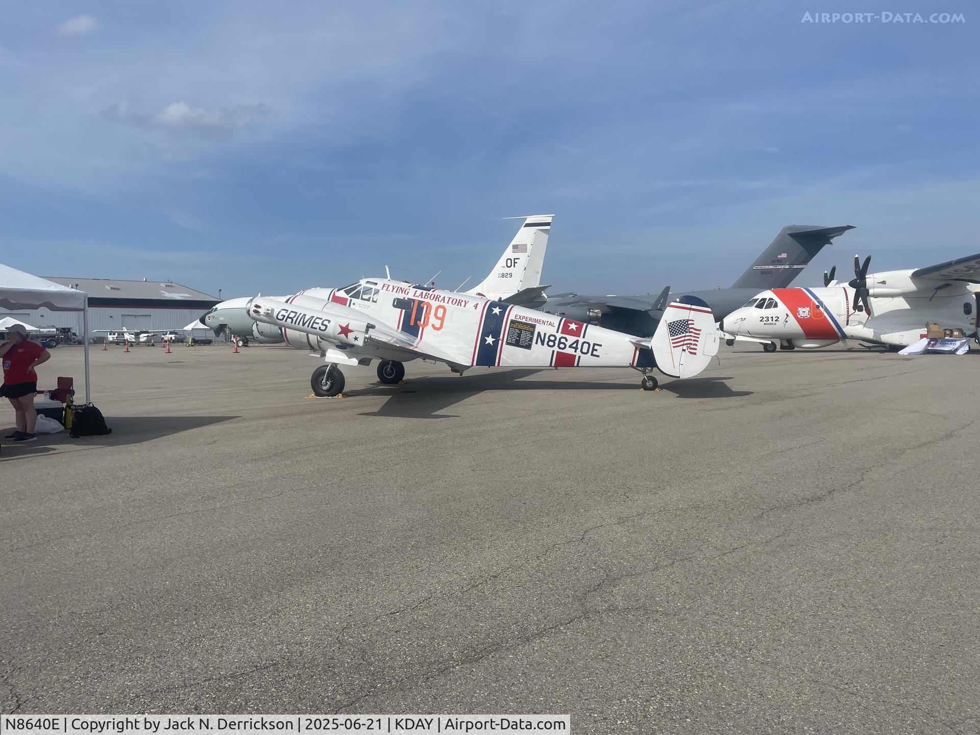 N8640E, Beech C-45H Expeditor C/N AF-510, 2025 Dayton Airshow N8640E, Beech C-45H Expeditor C/N AF-510, 2025 Dayton Airshow