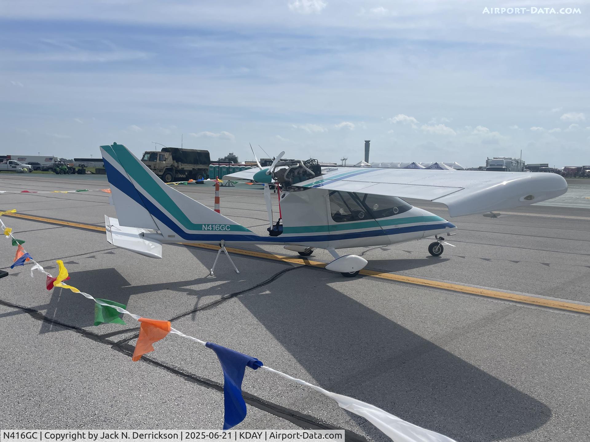 N416GC, Titan Tornado S C/N 003, 2025 Dayton Airshow N416GC, Titan Tornado S C/N 003, 2025 Dayton Airshow