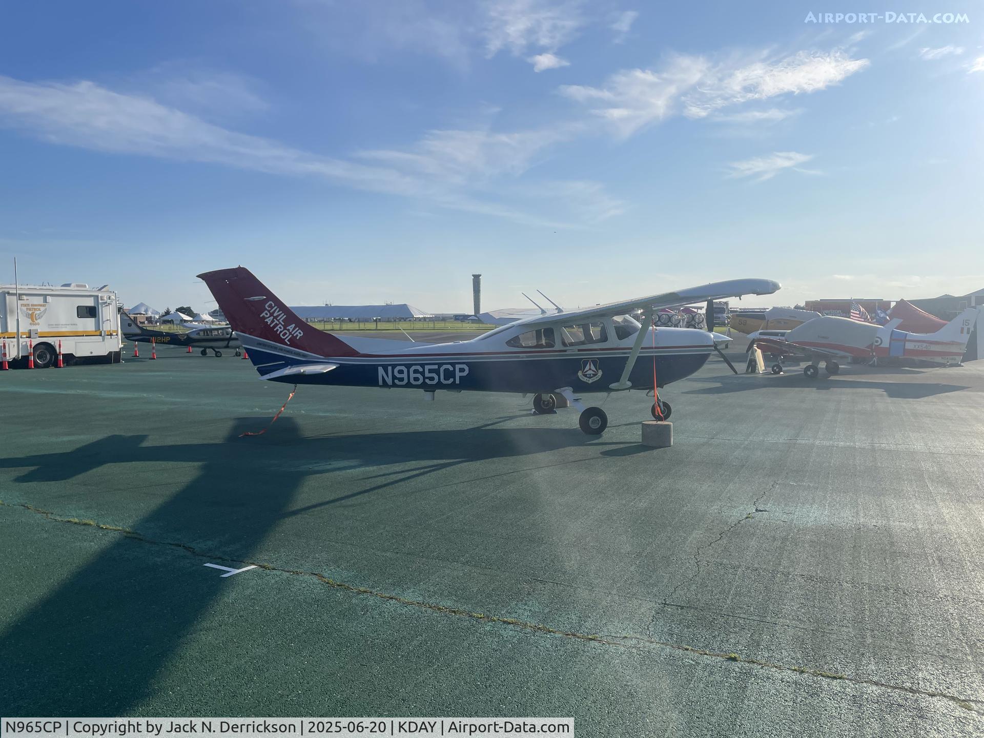 N965CP, 2007 Cessna 182T Skylane C/N 18281965, 2025 Dayton Airshow N965CP, 2007 Cessna 182T Skylane C/N 18281965, 2025 Dayton Airshow