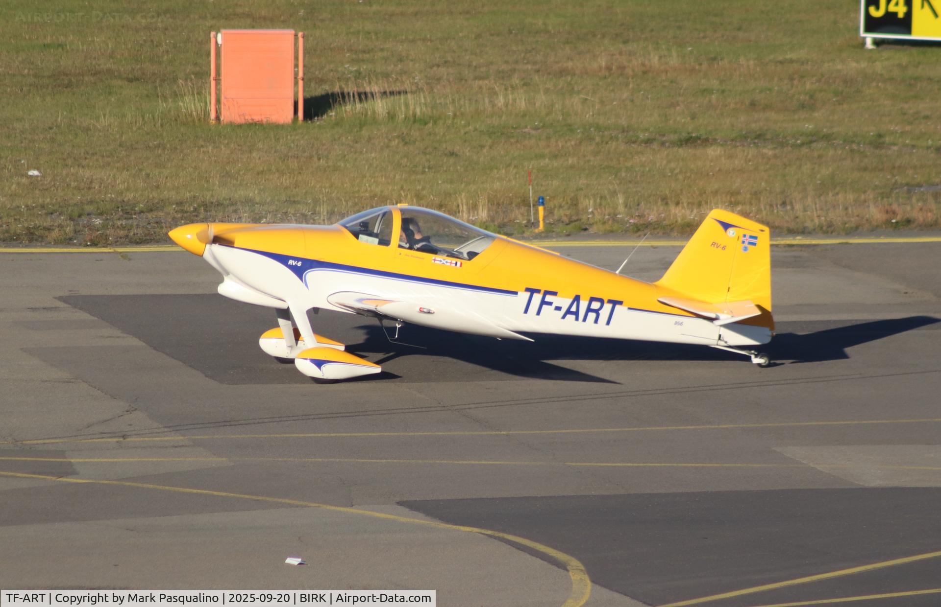 TF-ART, 1999 Vans RV-6 C/N 21289, Vans RV-6 TF-ART, 1999 Vans RV-6 C/N 21289, Vans RV-6