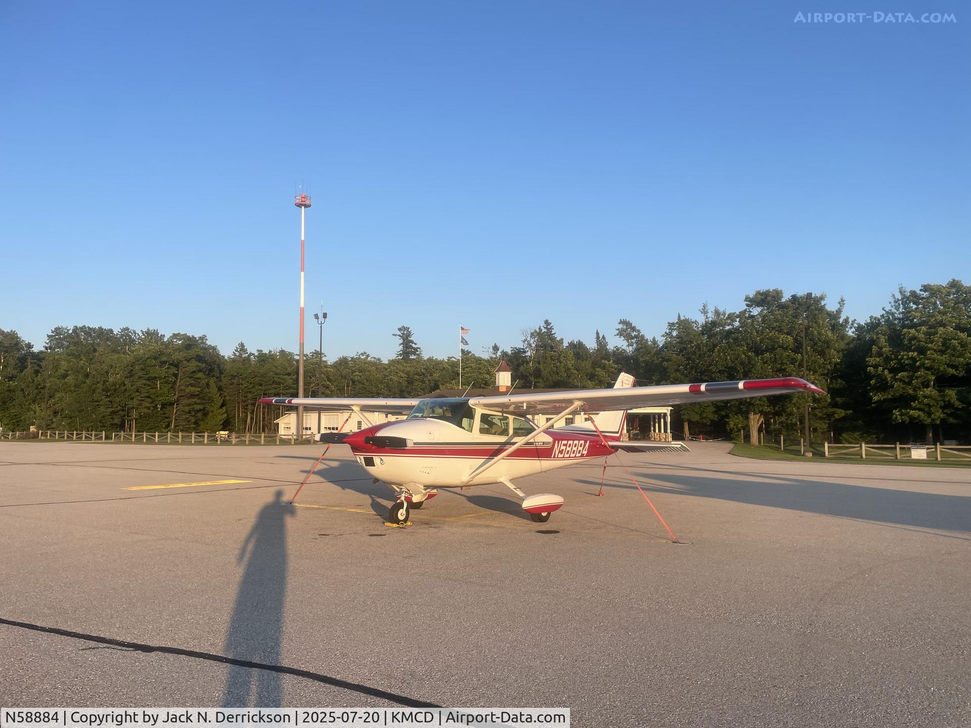 N58884, 1973 Cessna 182P Skylane C/N 18262373, Mackinac Island N58884, 1973 Cessna 182P Skylane C/N 18262373, Mackinac Island
