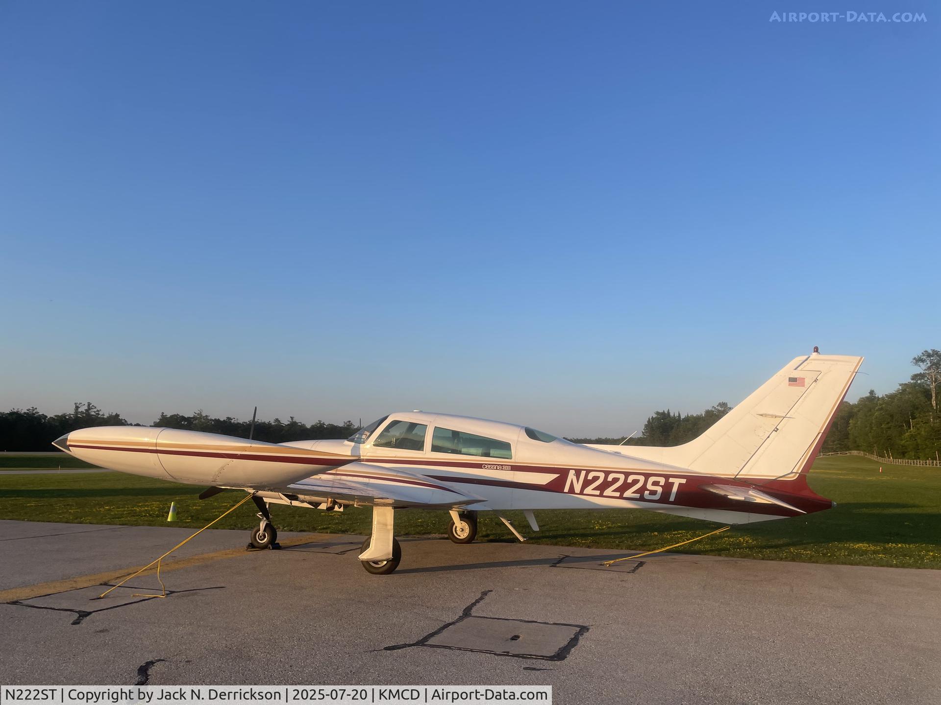 N222ST, 1976 Cessna T310R C/N 310R0679, Mackinac Island N222ST, 1976 Cessna T310R C/N 310R0679, Mackinac Island