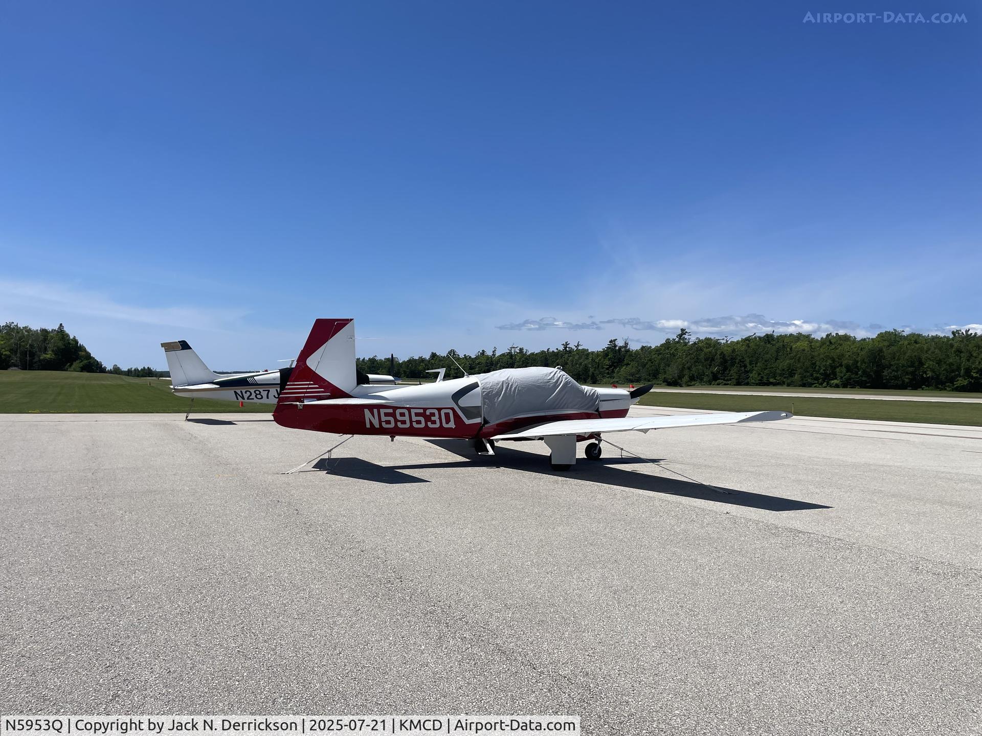 N5953Q, 1965 Mooney M20C Ranger C/N 3193, Mackinac Island N5953Q, 1965 Mooney M20C Ranger C/N 3193, Mackinac Island