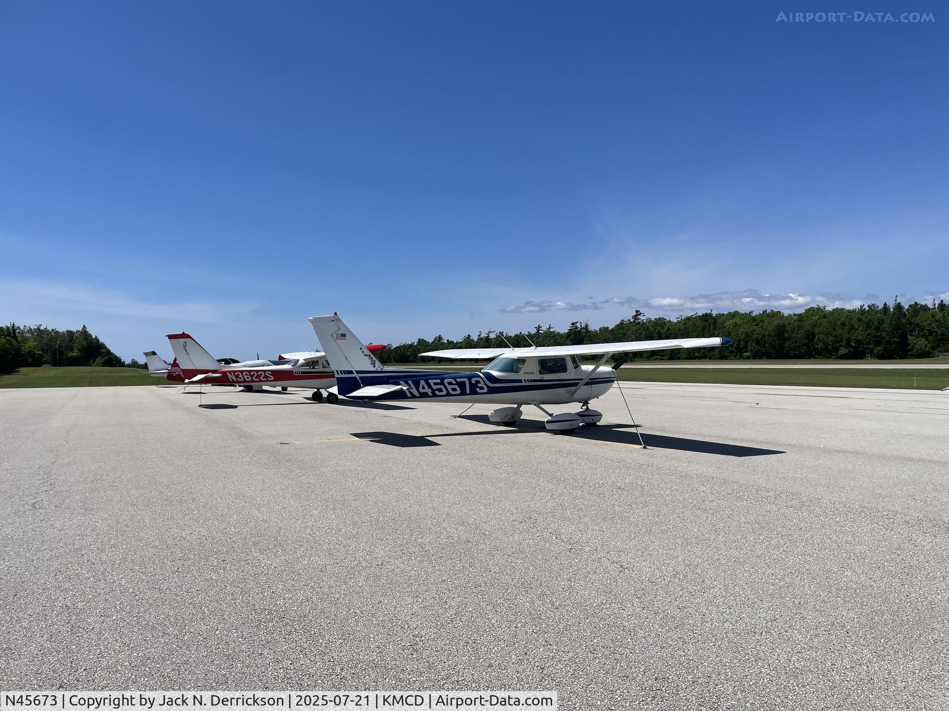 N45673, 1975 Cessna 150M C/N 15077015, Mackinac Island N45673, 1975 Cessna 150M C/N 15077015, Mackinac Island
